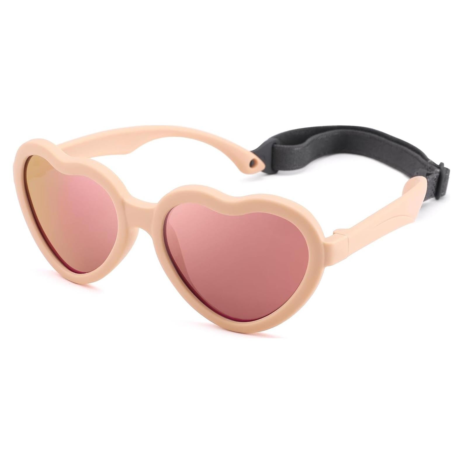 Gafas de sol polarizadas para niños TPEE con correa 2-8 años