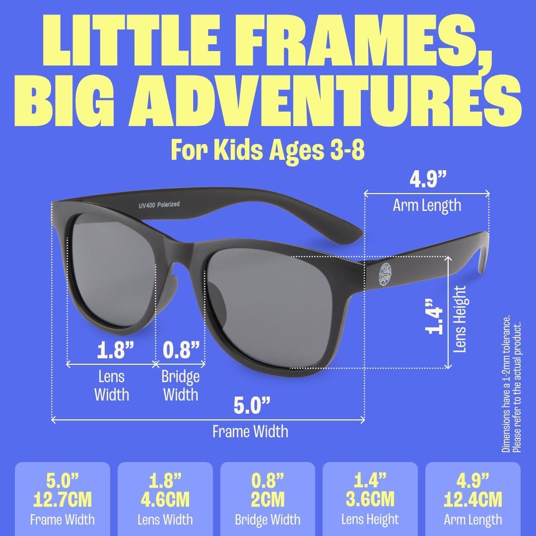 Gafas de Sol Polarizadas Baby Sunnies para Niños 3-8 Años