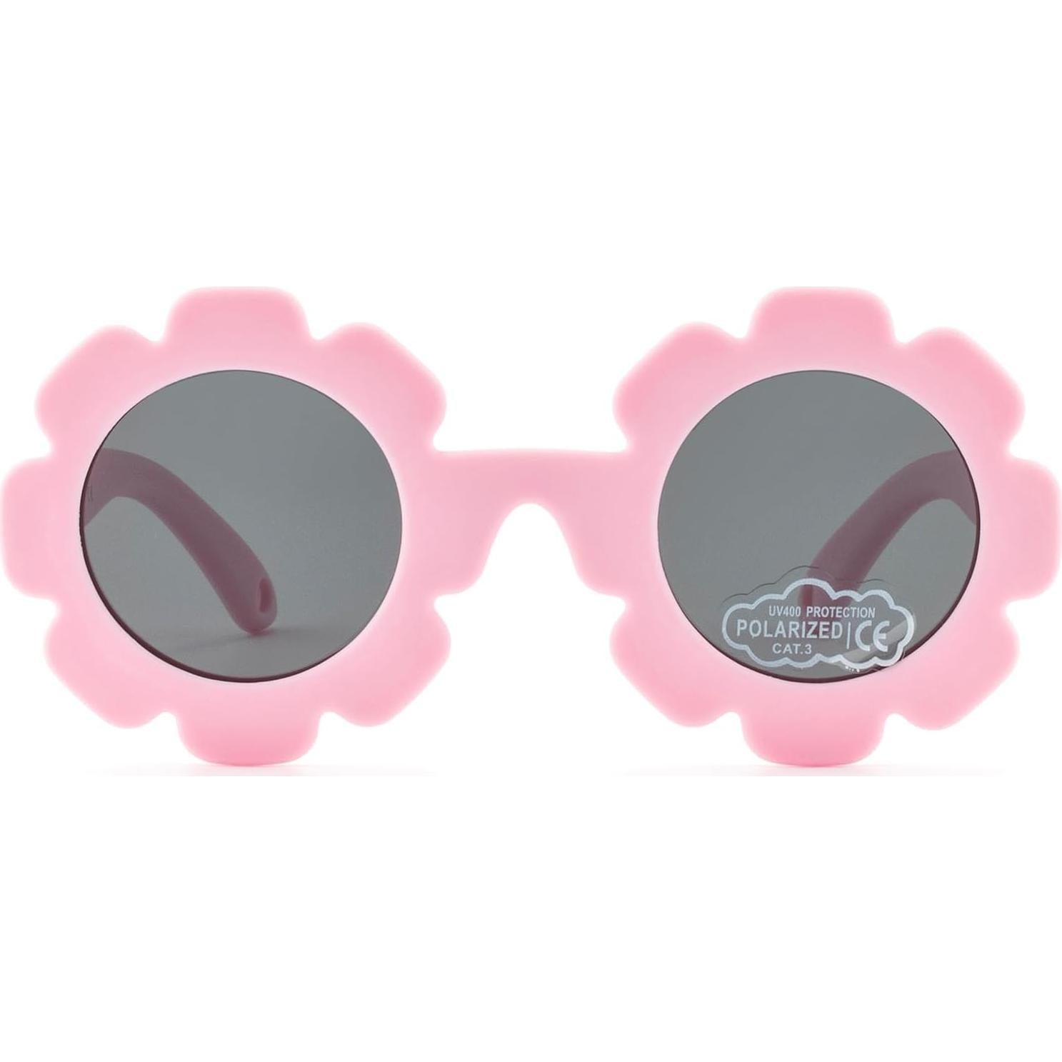 Gafas de sol polarizadas para bebés Rosa mate 0-24 meses