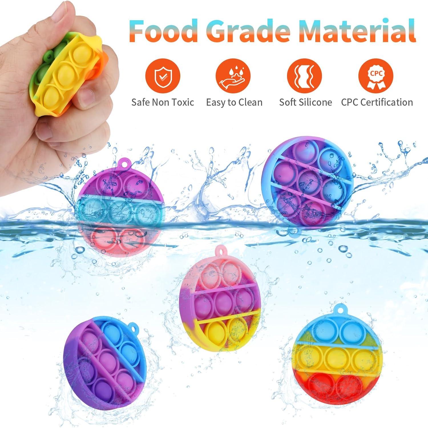 Llaveros Antiestrés Pop 30 Piezas PICcircuit para Niños