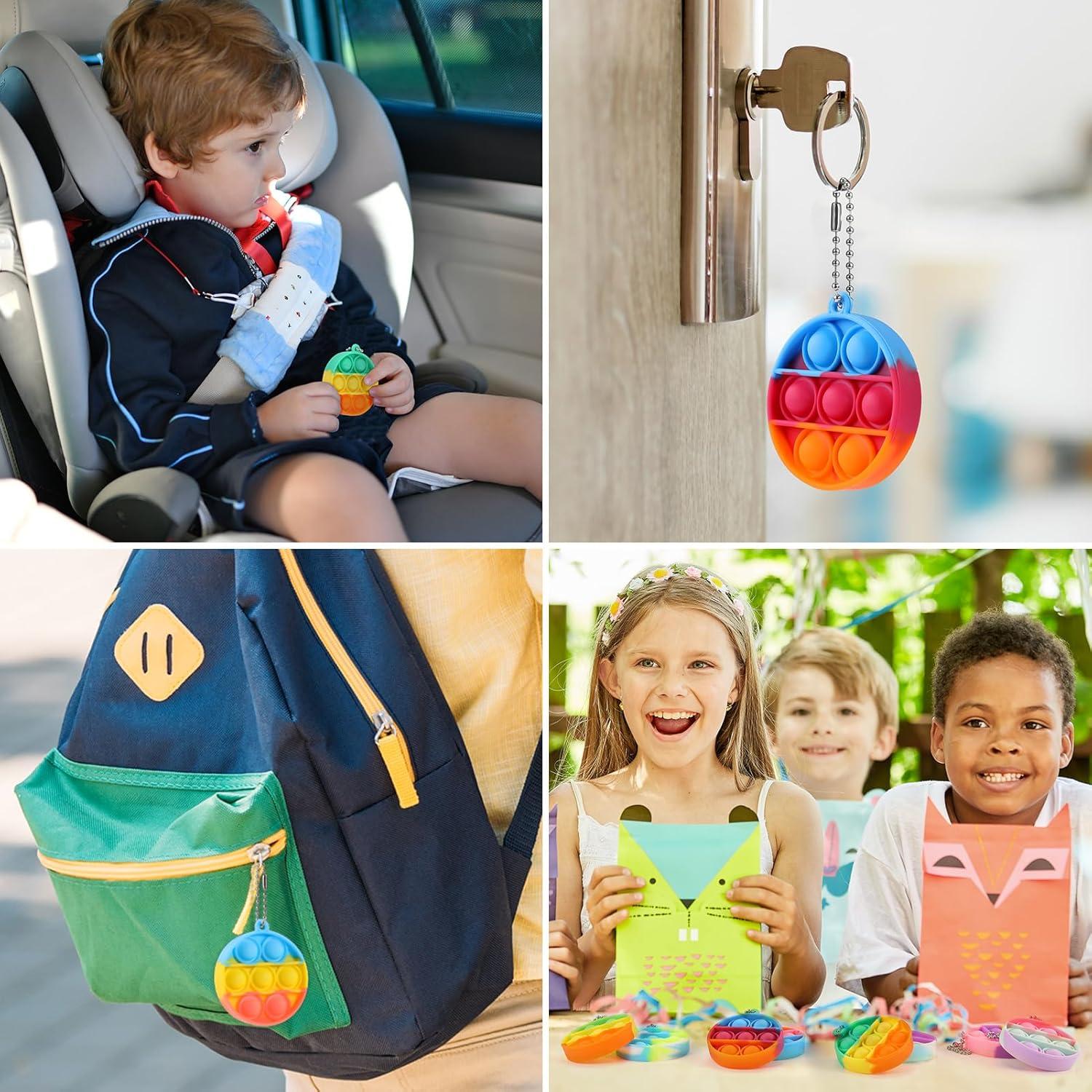 Llaveros Antiestrés Pop 30 Piezas PICcircuit para Niños