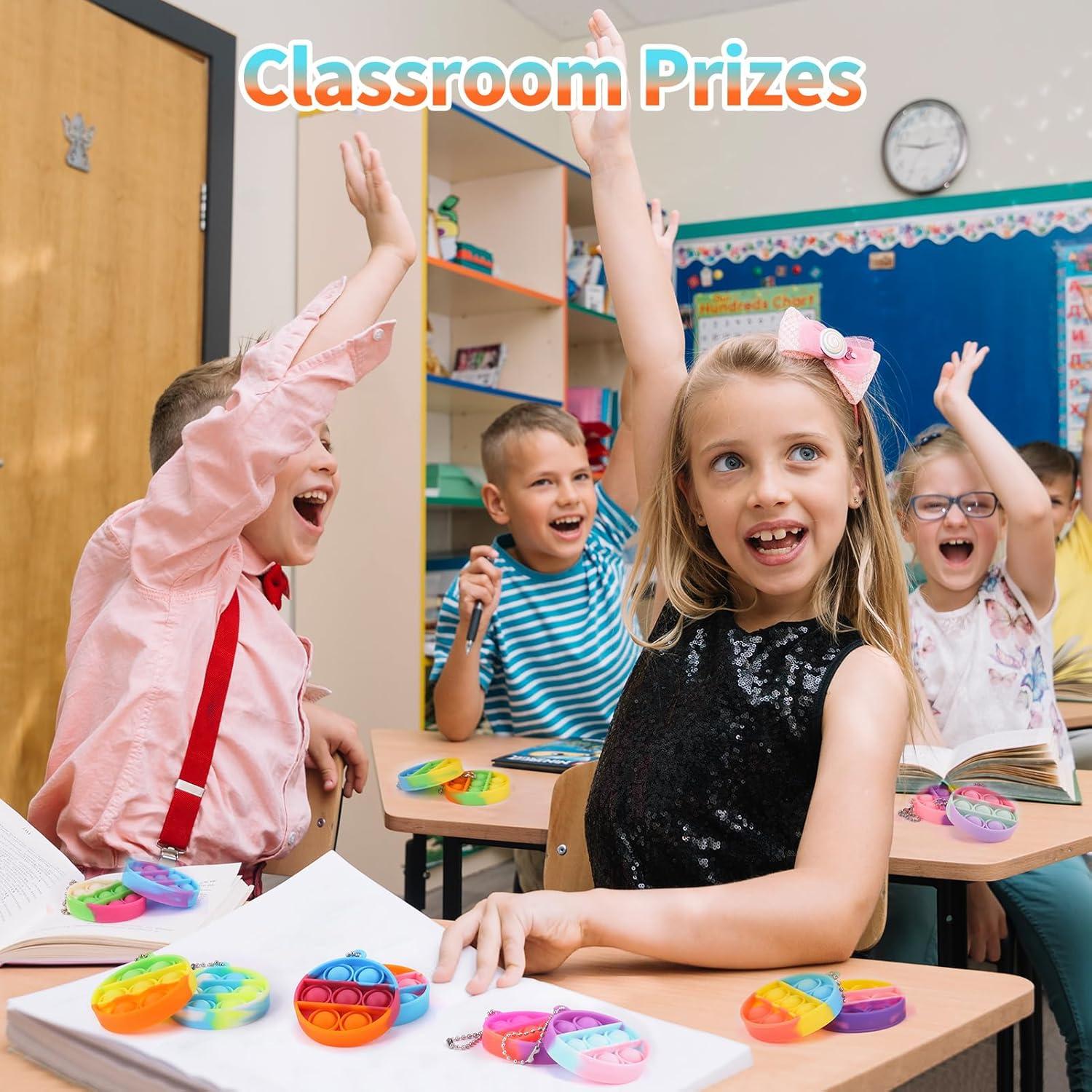 Llaveros Antiestrés Pop 30 Piezas PICcircuit para Niños