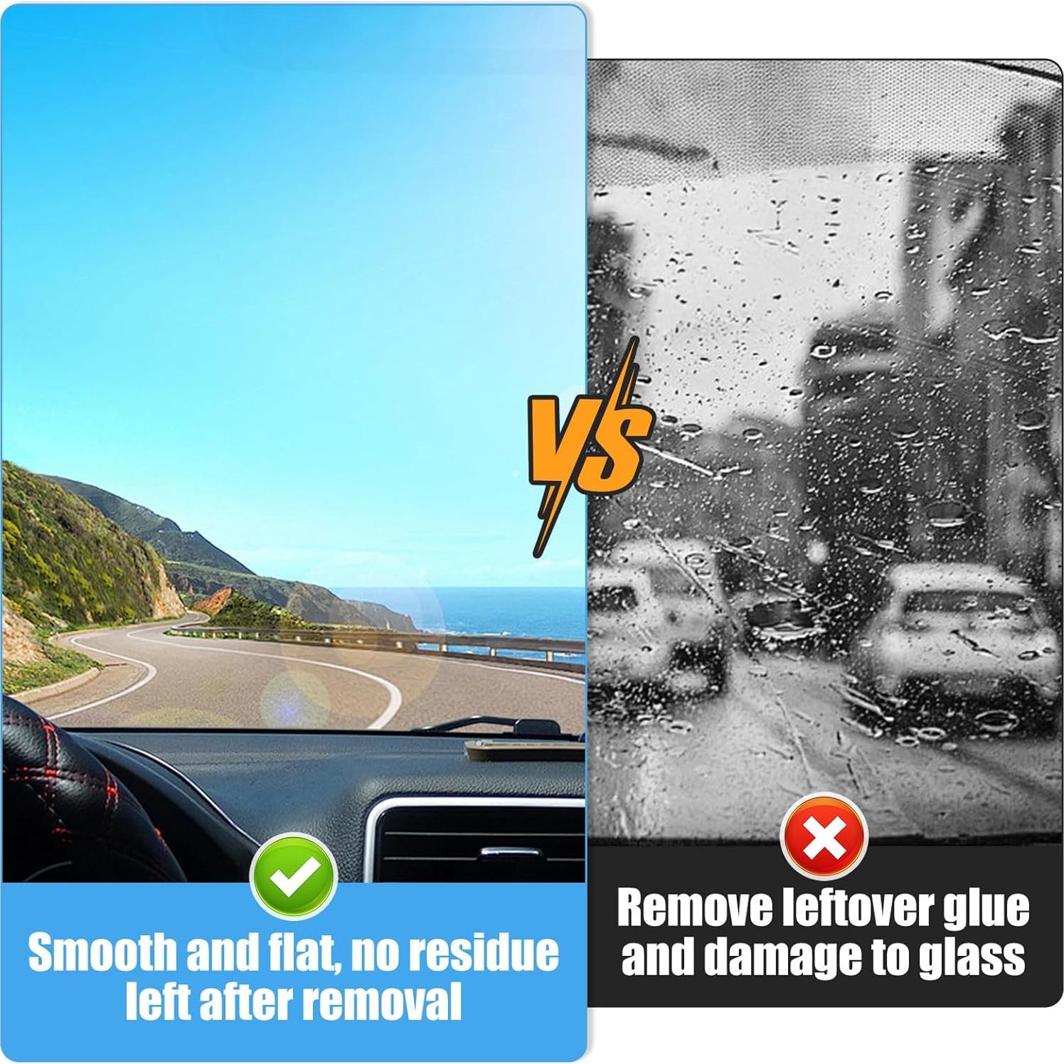 Kit 8 Etiquetas Electroestáticas MBAIYO para Parabrisas