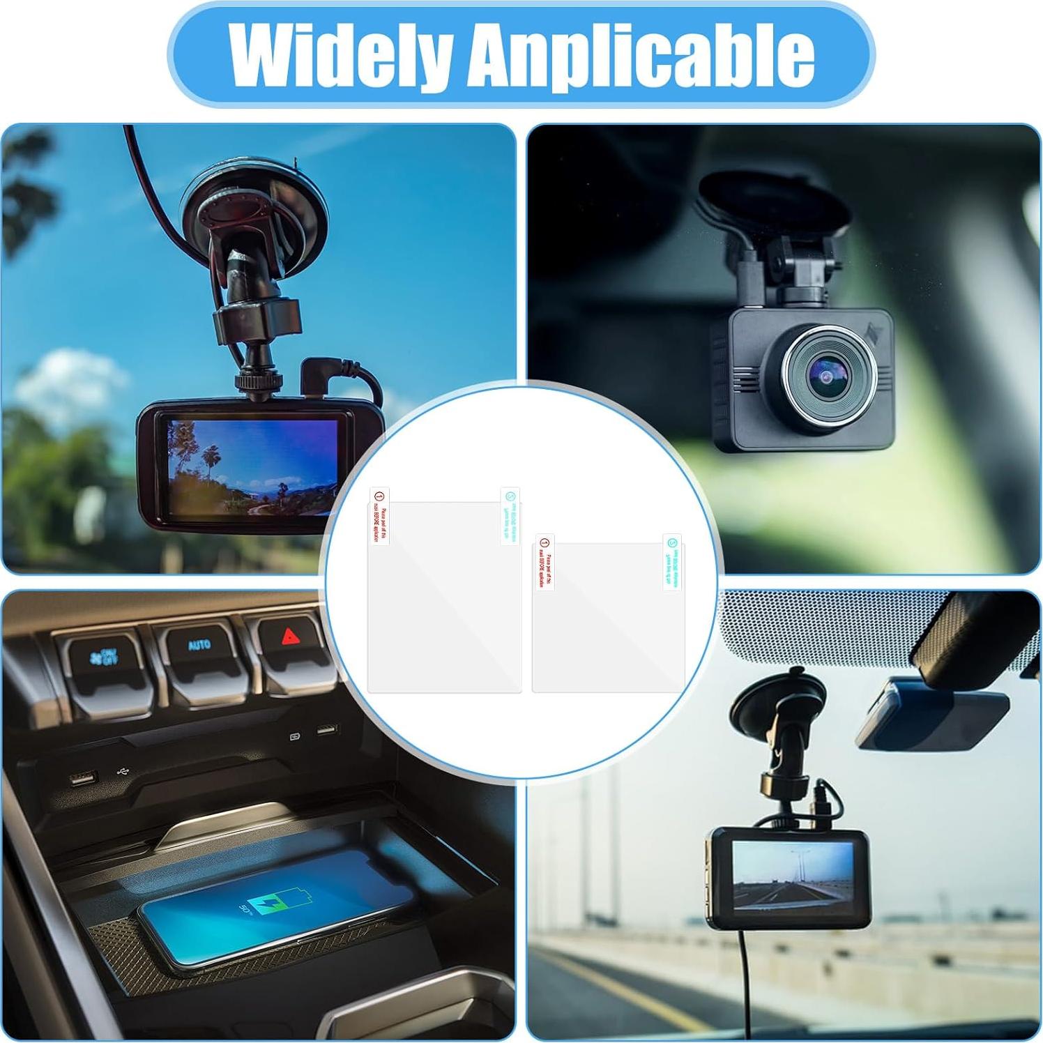 Kit 8 Etiquetas Electroestáticas MBAIYO para Parabrisas