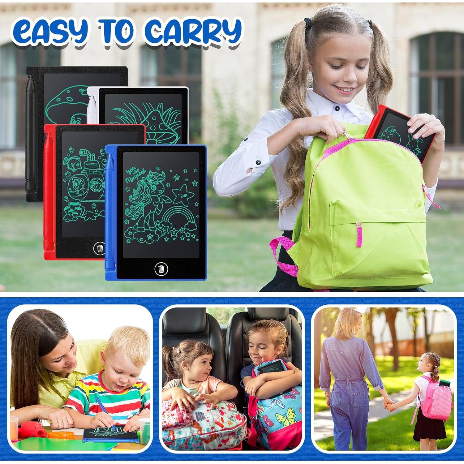 32 Piezas Tableta de Escritura LCD Zhehao 4.5" Reutilizable