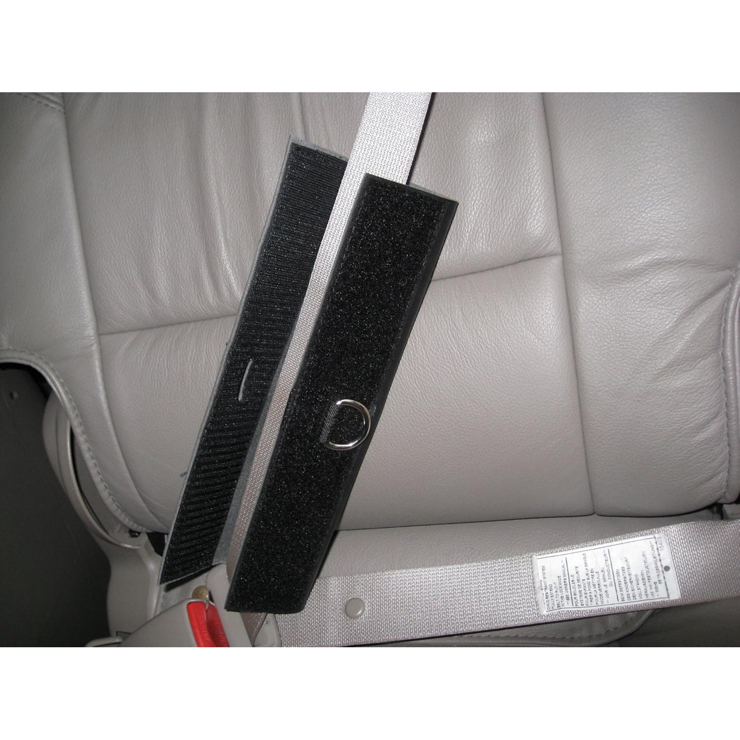 Correa de Seguridad para Mascotas PawRider Negra - Arnés Choke Free