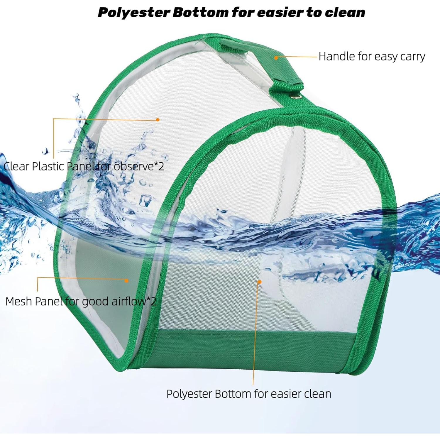 ZOOFOX 2 Jaulas Plegables para Mariposas Monarca 20.32 cm