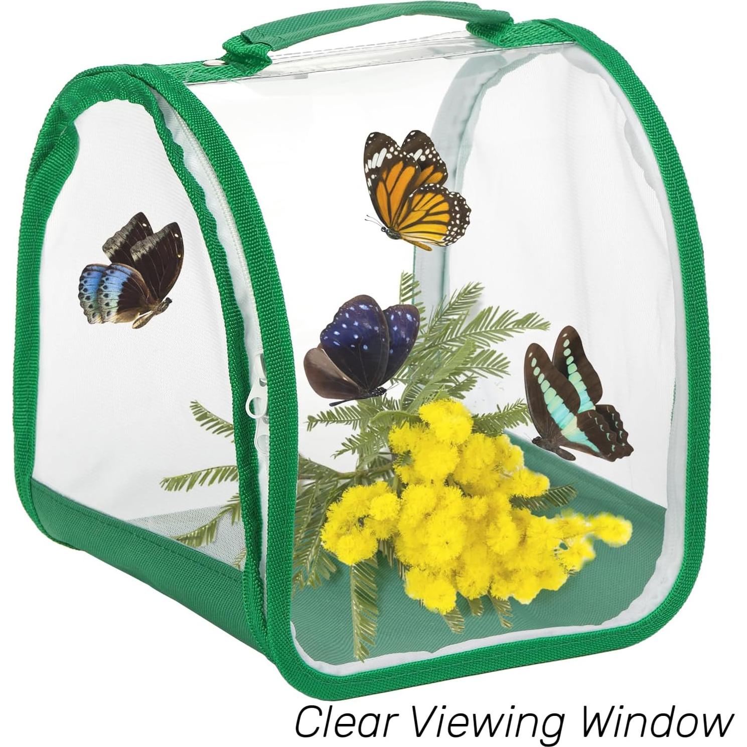 ZOOFOX 2 Jaulas Plegables para Mariposas Monarca 20.32 cm