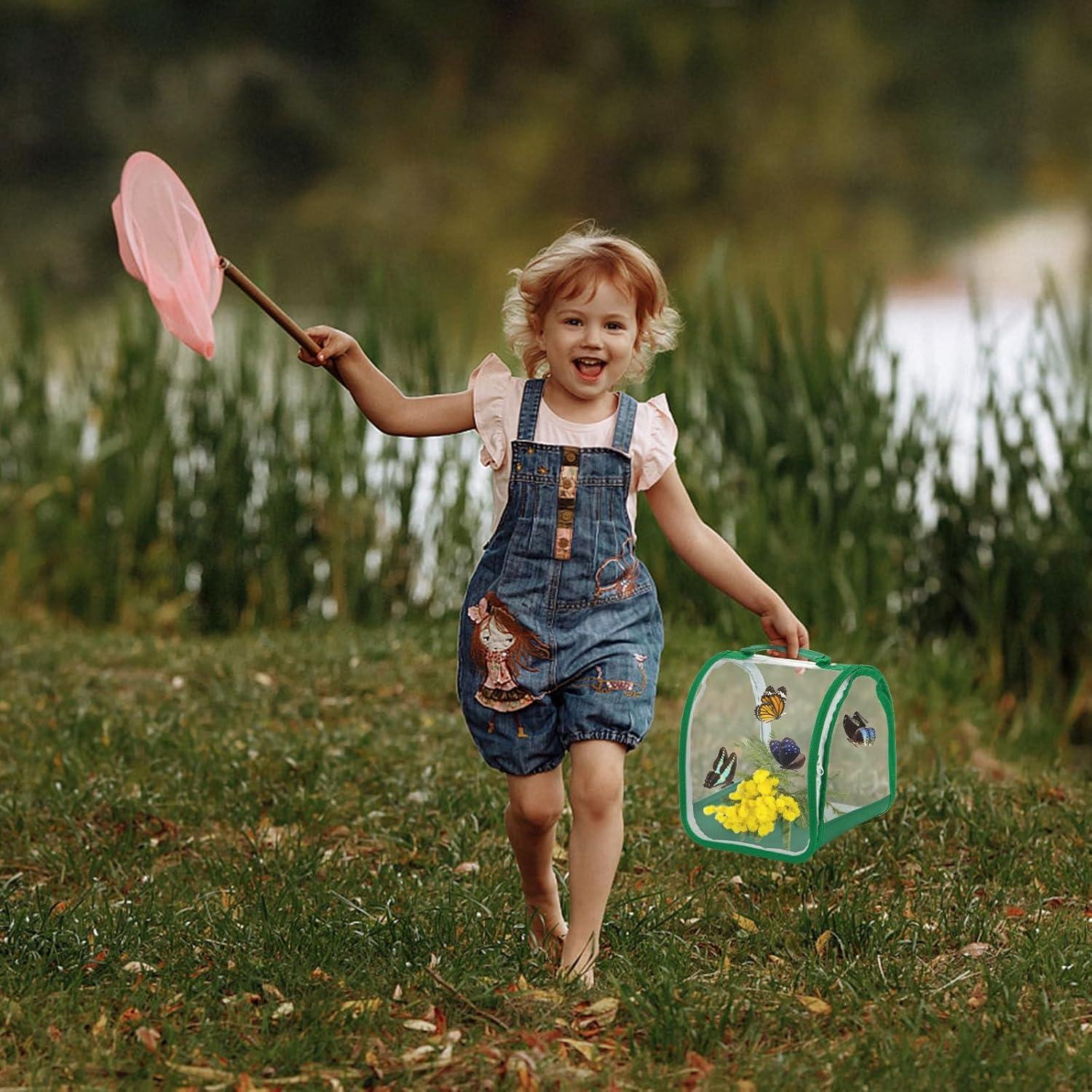 ZOOFOX 2 Jaulas Plegables para Mariposas Monarca 20.32 cm