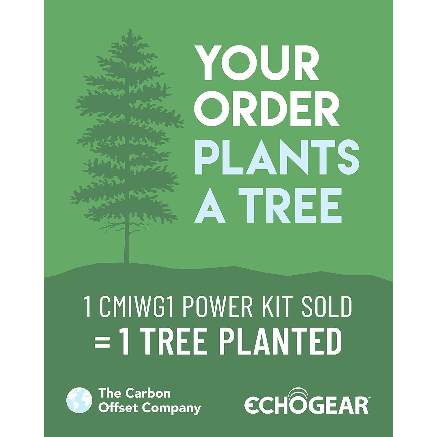 ECHOGEAR Ocultador de Cables Blanco - Kit de Gestión de Cables