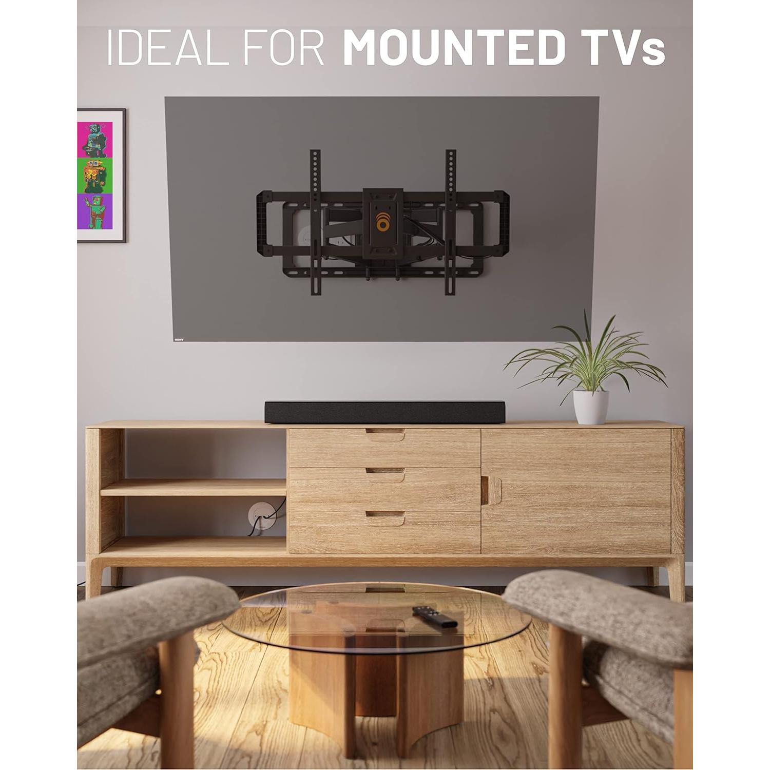 ECHOGEAR Ocultador de Cables Blanco - Kit de Gestión de Cables