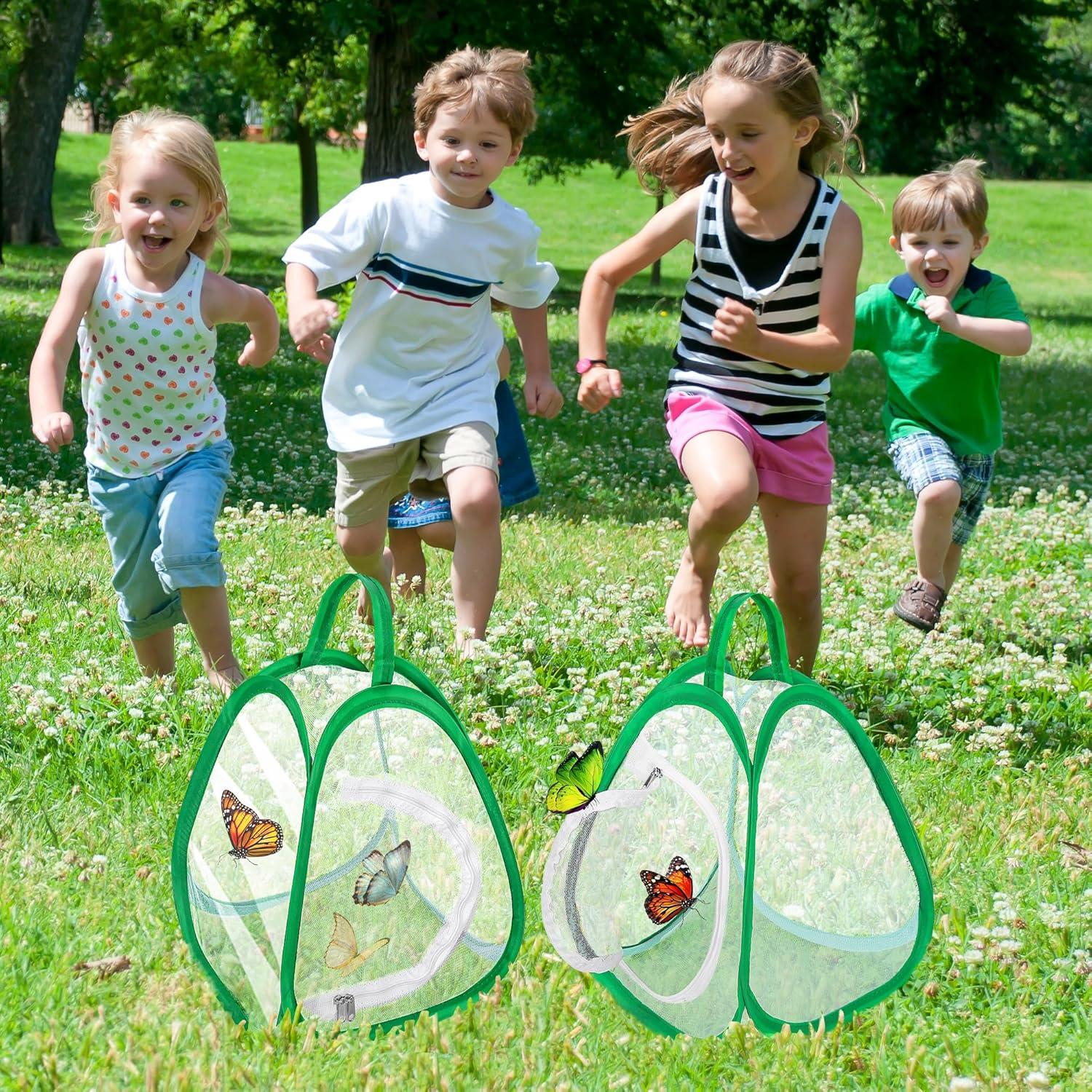 Jaula Plegable para Mariposas DECOHS 2 Pcs 25.4x22.4x20.3 cm