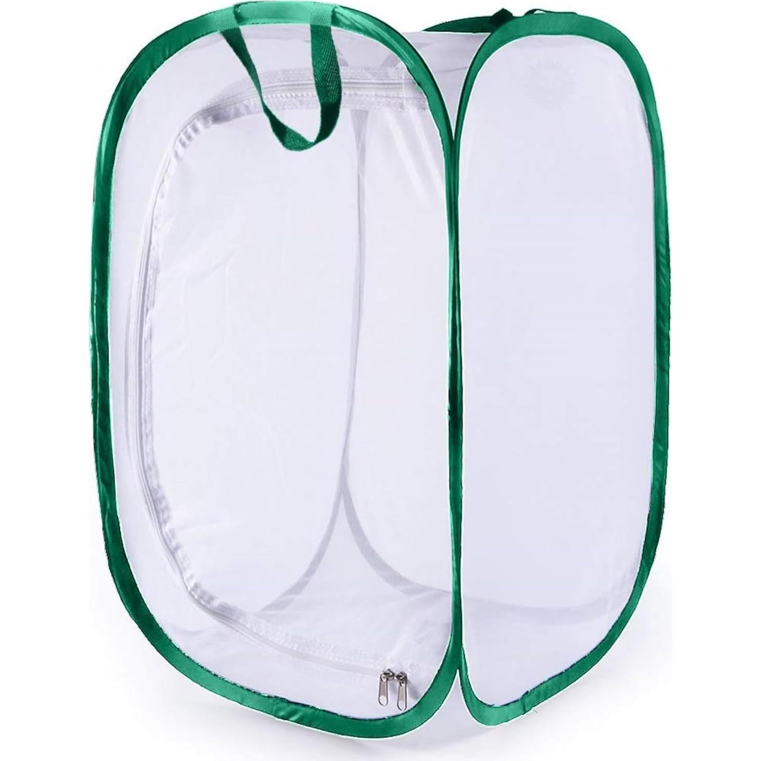 Jaula Plegable para Mariposas SunGrow 61 cm Verde