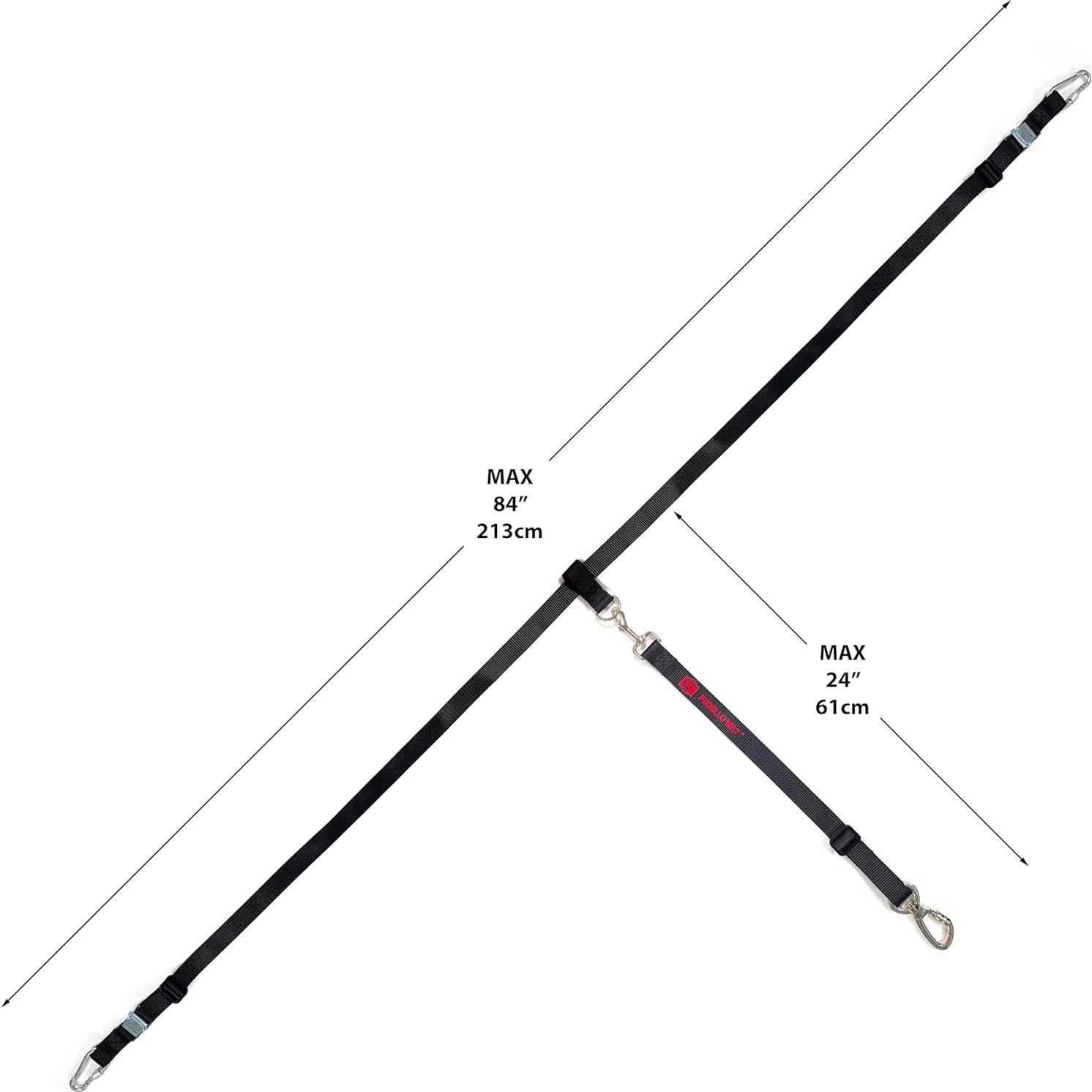 Arnés de Seguridad para Perros PUDELLO WAY - Ajustable para Coche y Camión