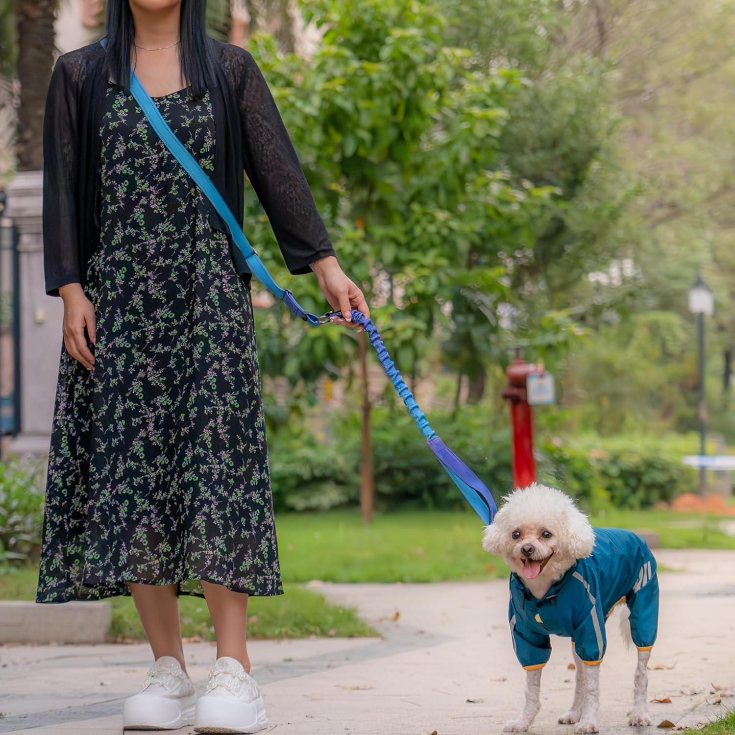 Correa para Perros Manos Libres Dingye Bob Rosa 145-229 cm