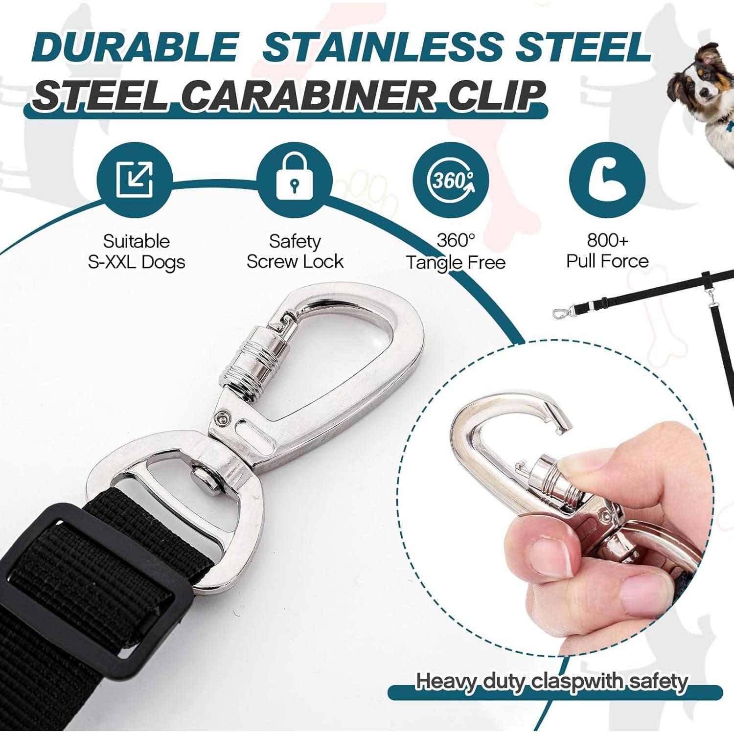 Sistema de correa para perros Clysee para camioneta - Talla única