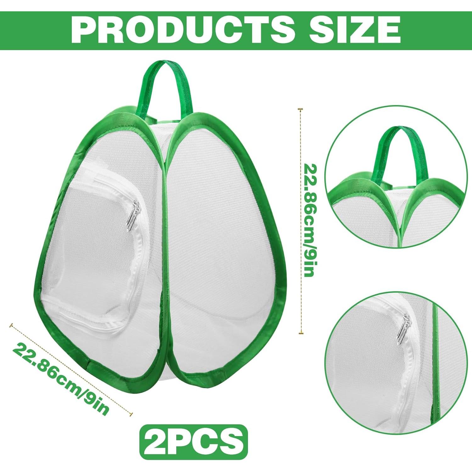 Kit de Captura de Mariposas HINGTAI 2 Pcs Plegable 22.86 cm