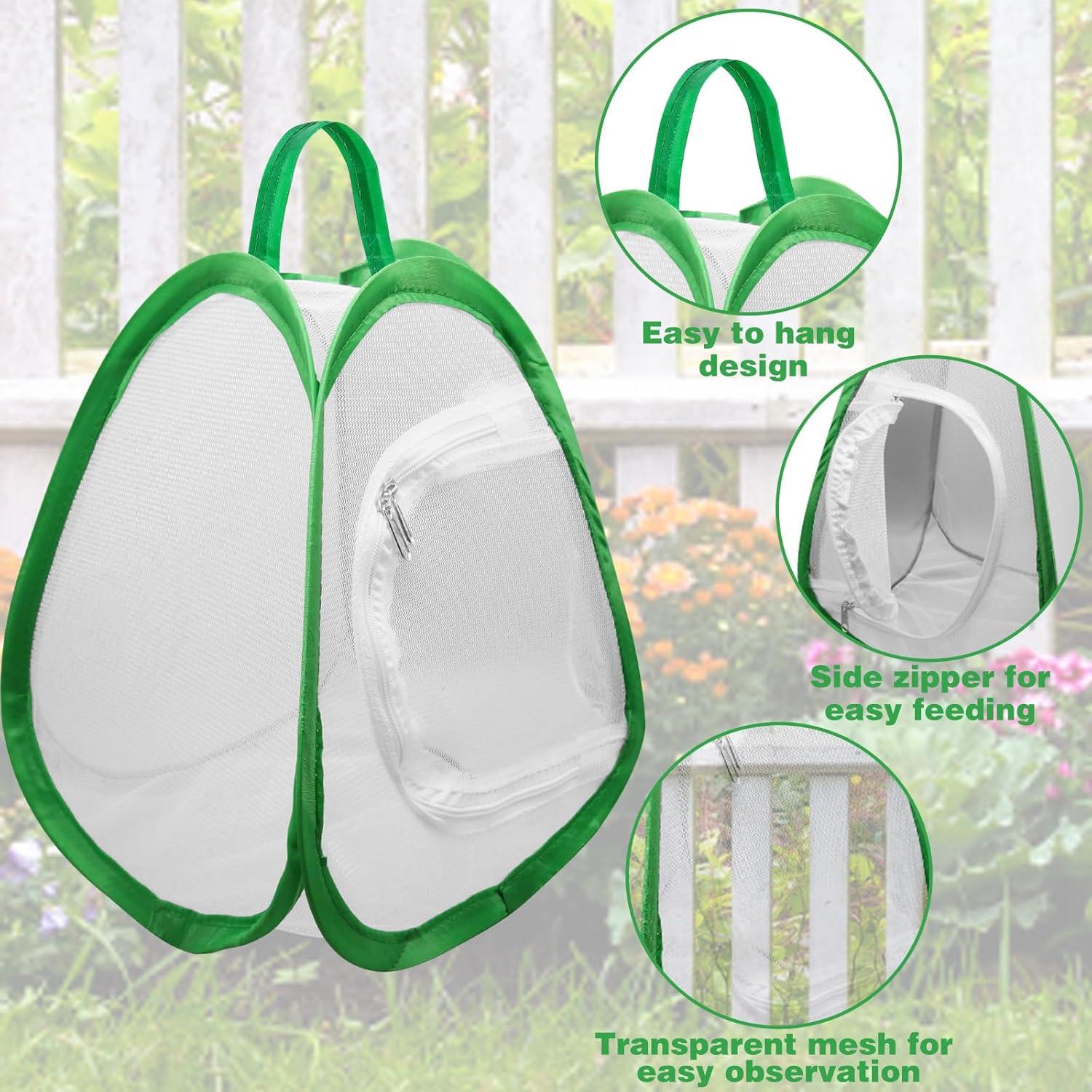 Kit de Captura de Mariposas HINGTAI 2 Pcs Plegable 22.86 cm