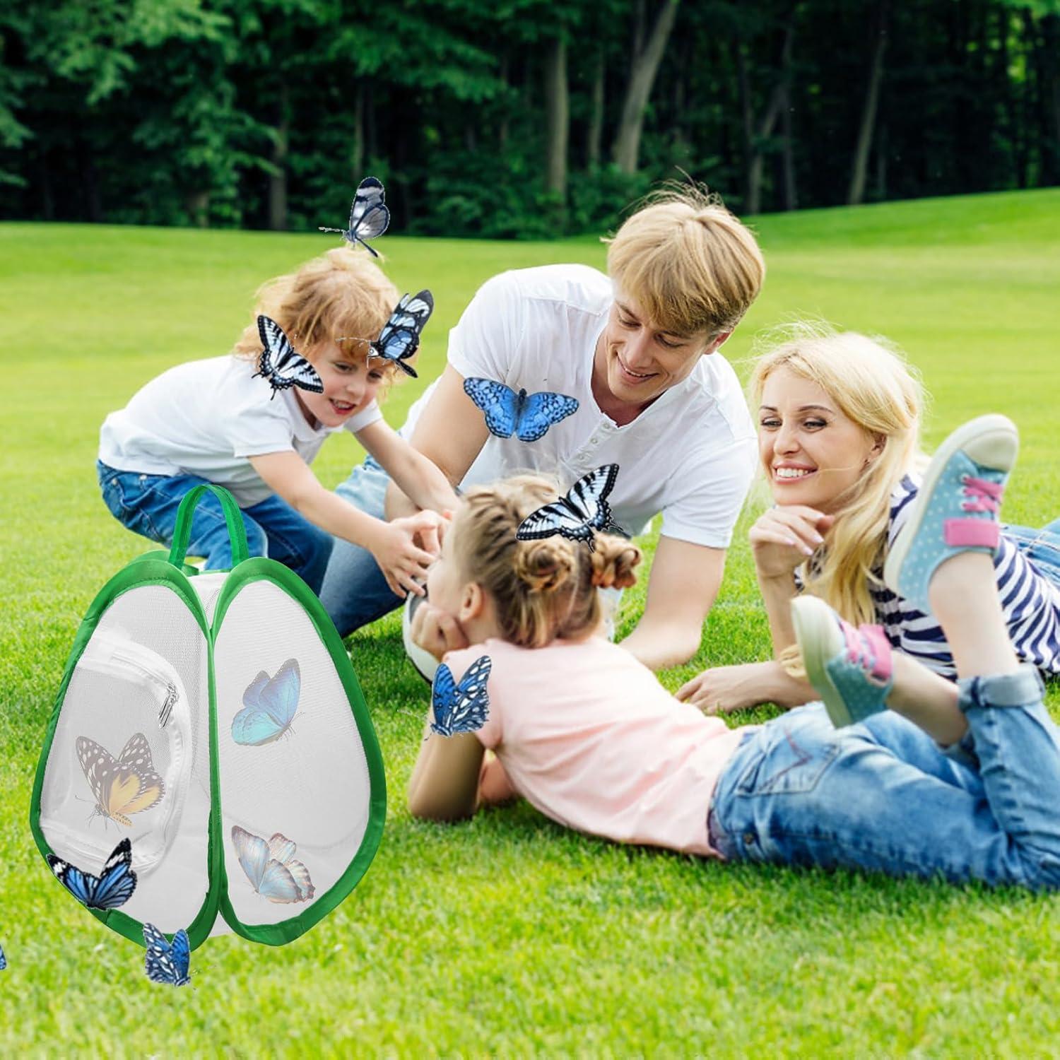 Kit de Captura de Mariposas HINGTAI 2 Pcs Plegable 22.86 cm