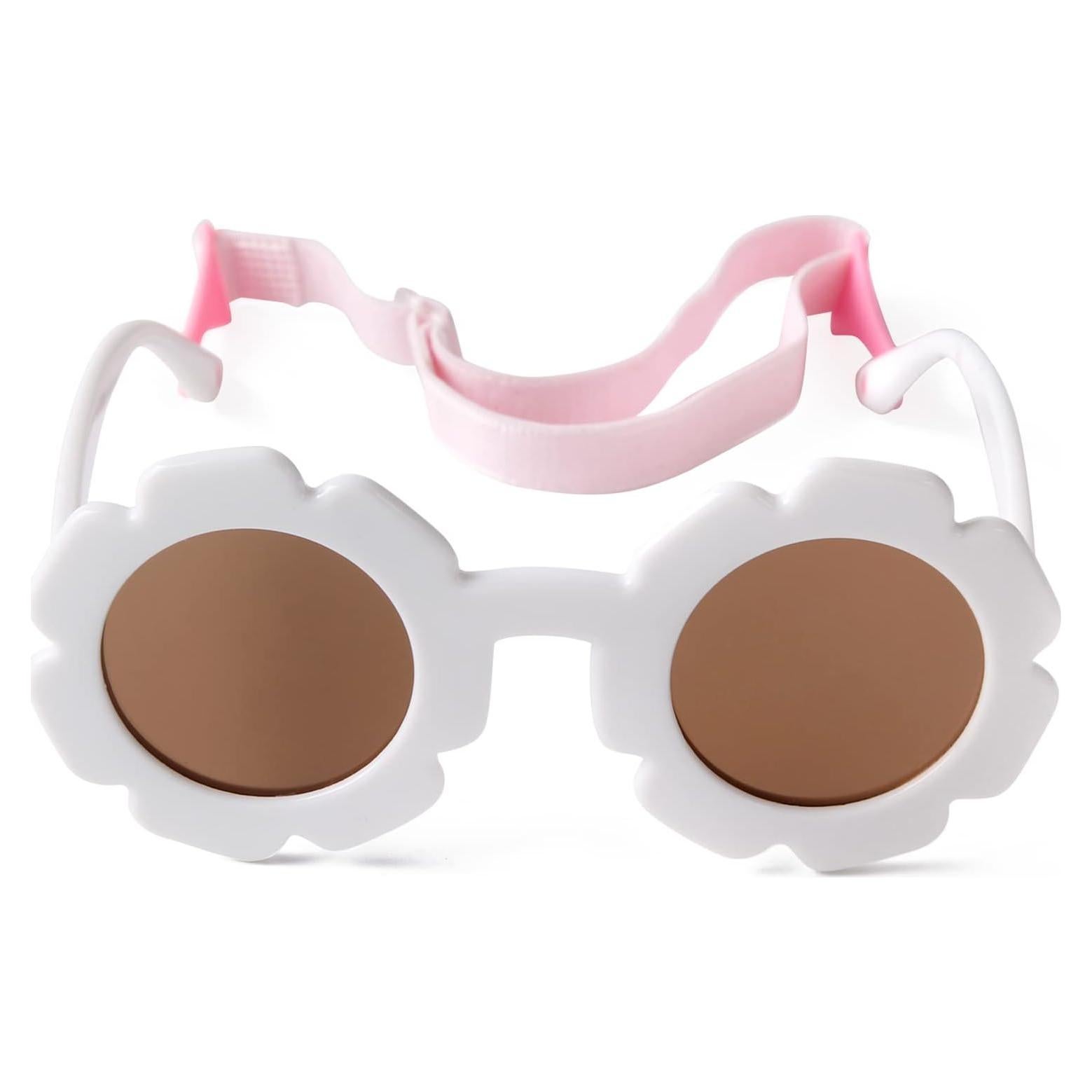 Gafas de sol polarizadas JUDOO para bebés 0-4 años con correa