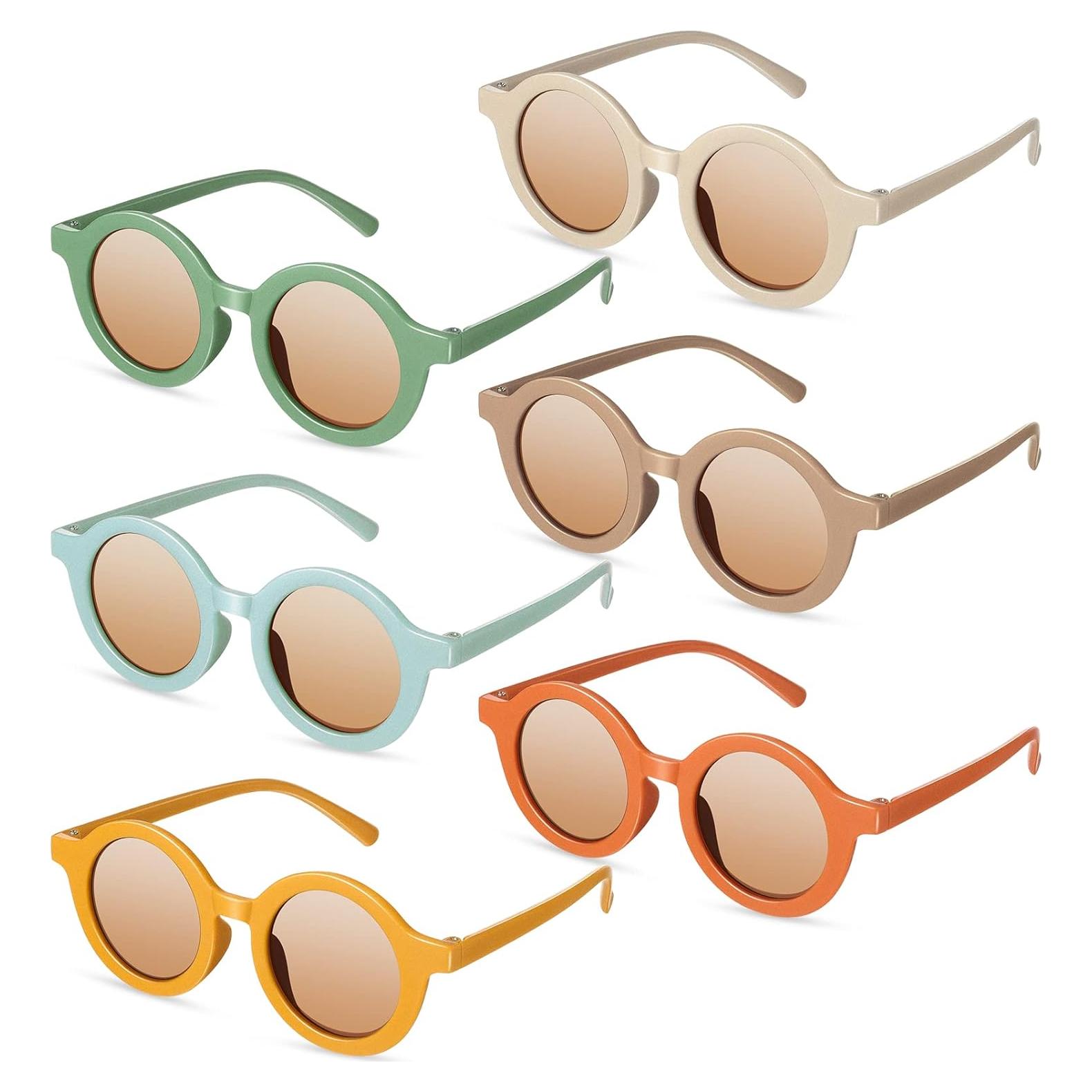 Conjunto de 6 Gafas Redondas para Niños y Niñas - Frienda