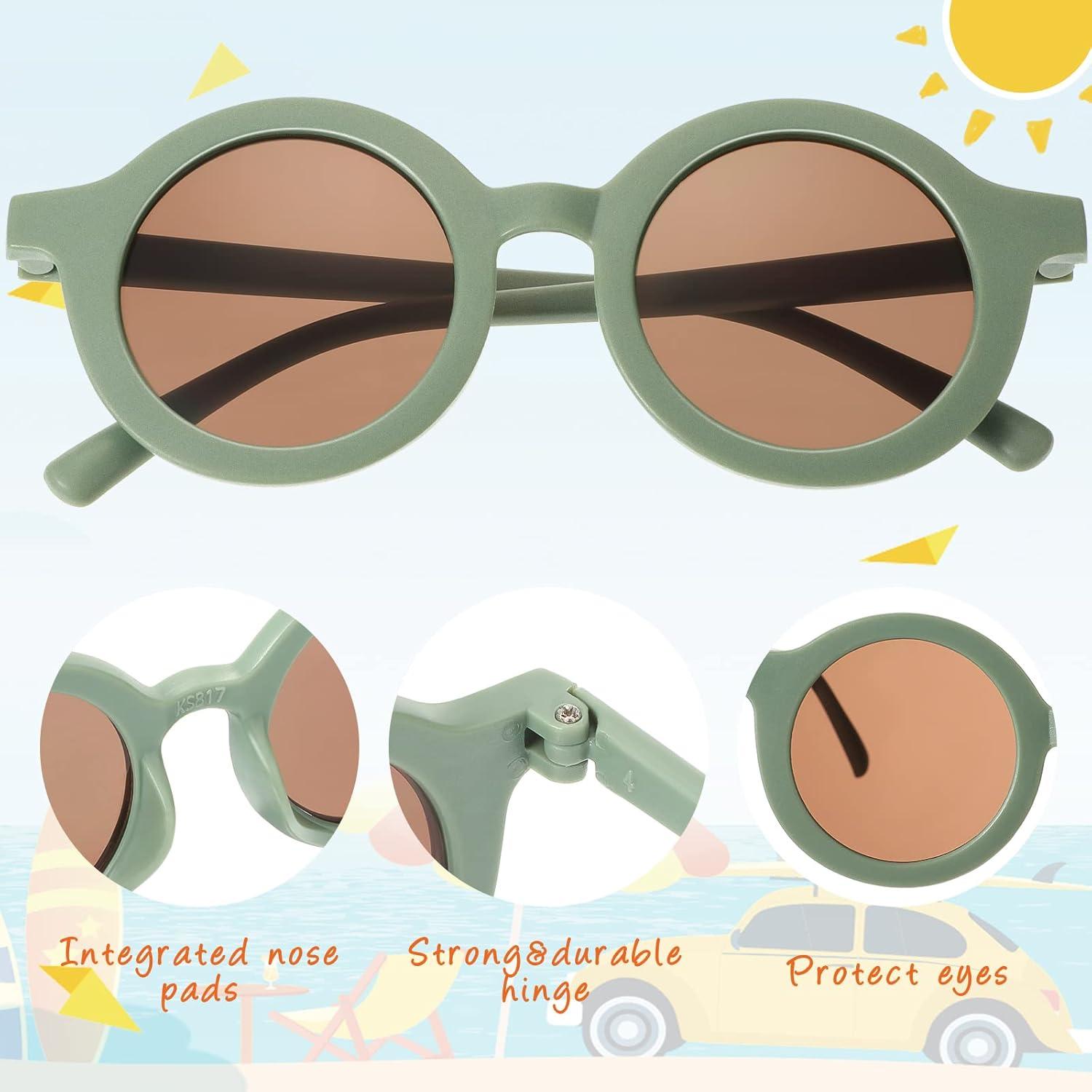 Conjunto de 6 Gafas Redondas para Niños y Niñas - Frienda