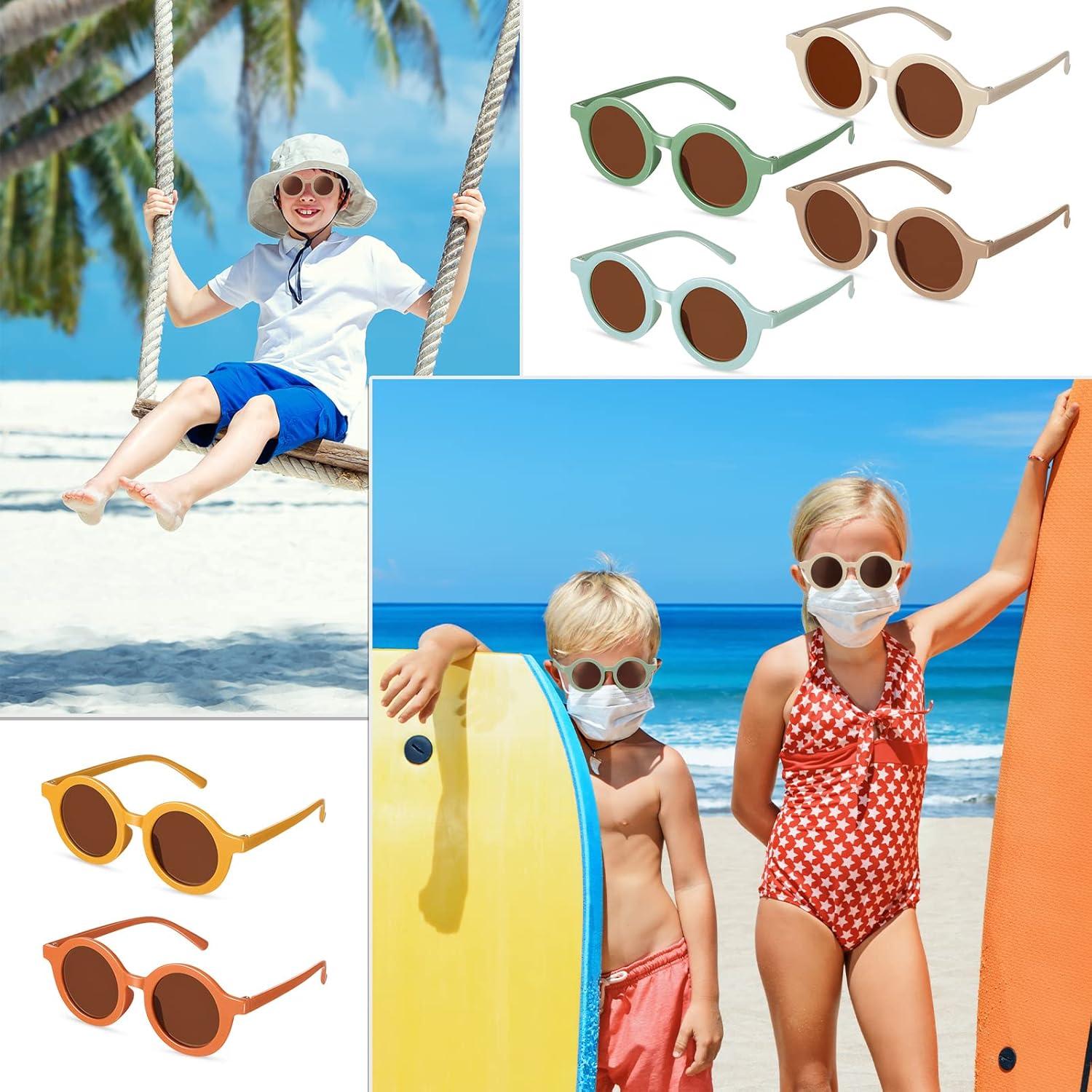 Conjunto de 6 Gafas Redondas para Niños y Niñas - Frienda