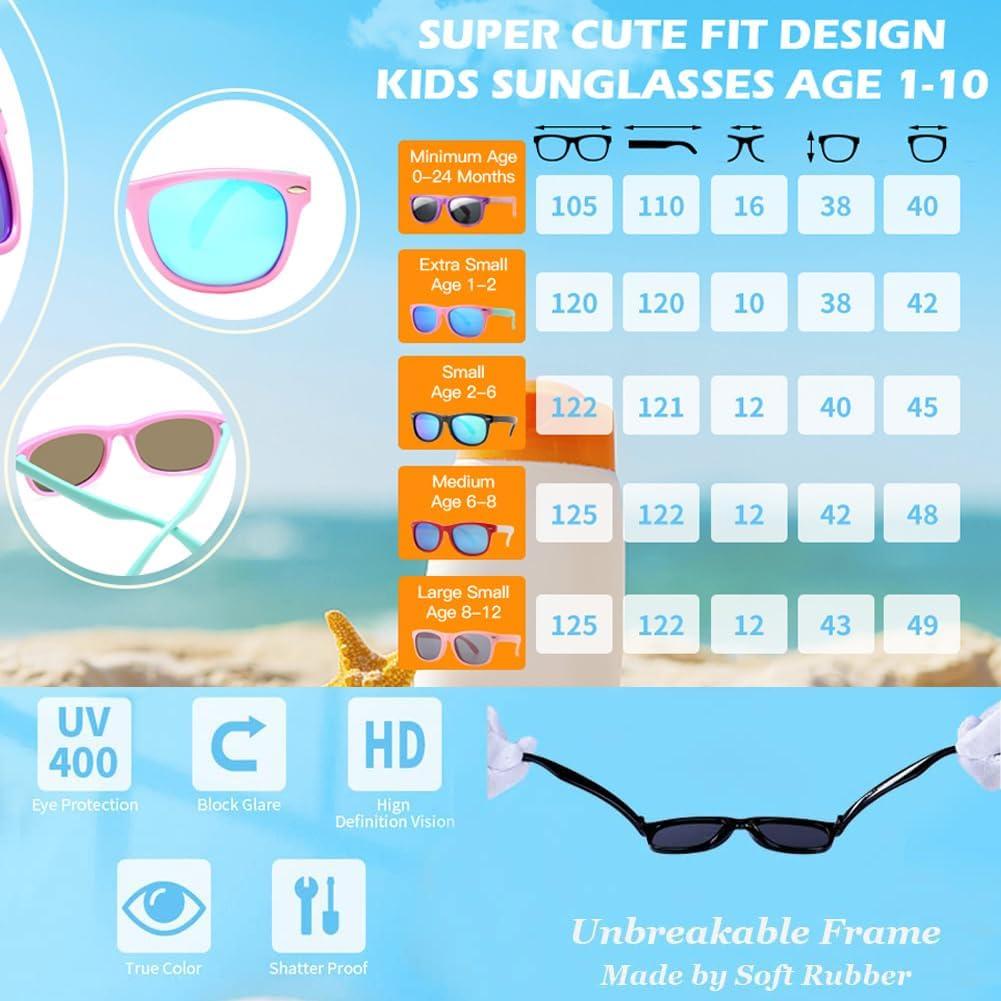 Gafas de sol polarizadas Pro Acme para niños 3-12 años