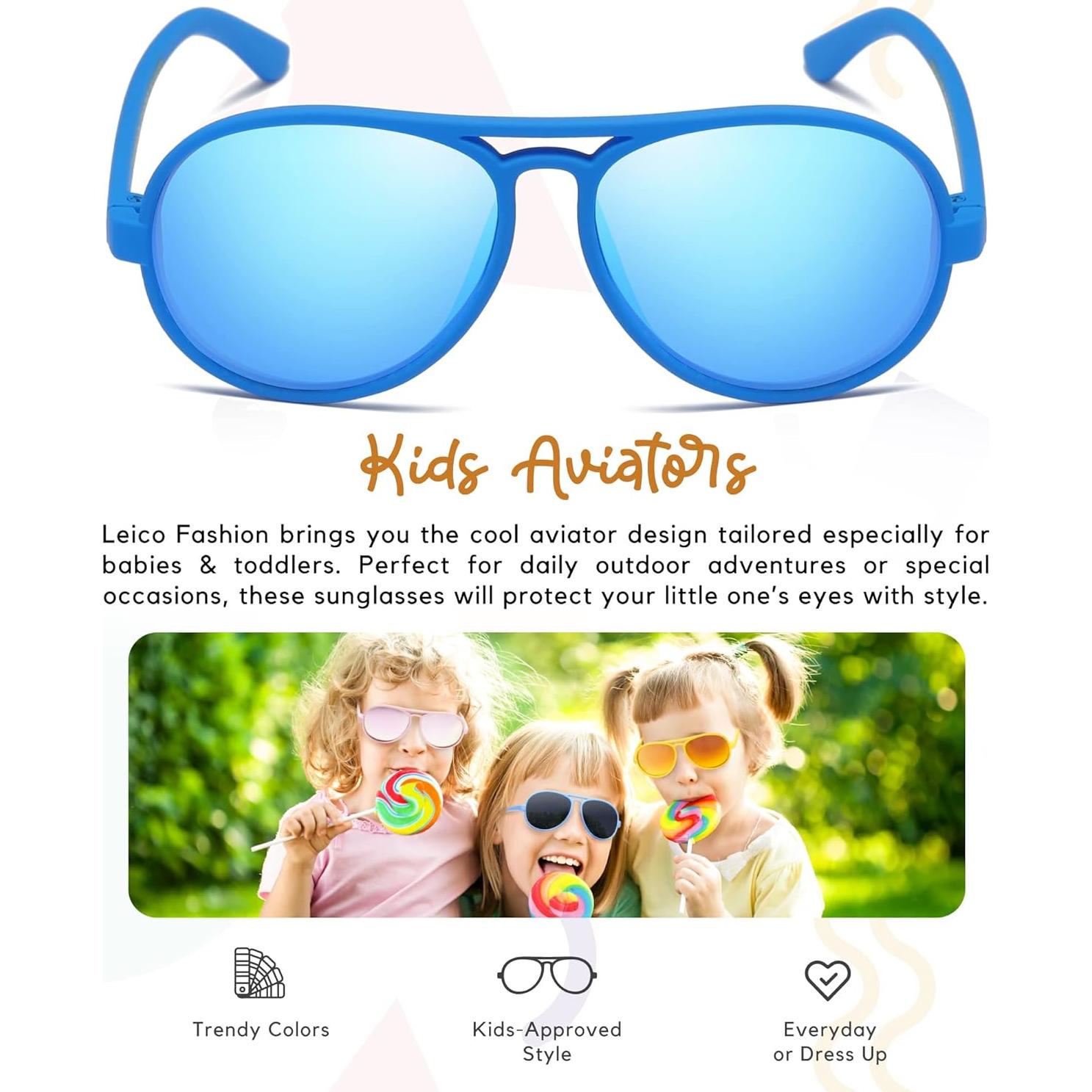 Gafas de sol polarizadas LEICO FASHION para bebés 0-4 años