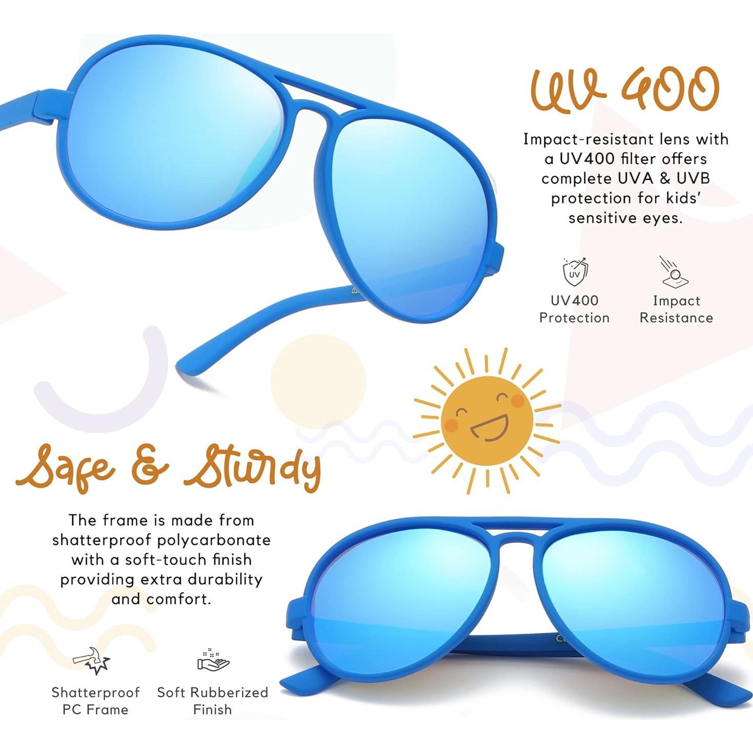 Gafas de sol polarizadas LEICO FASHION para bebés 0-4 años