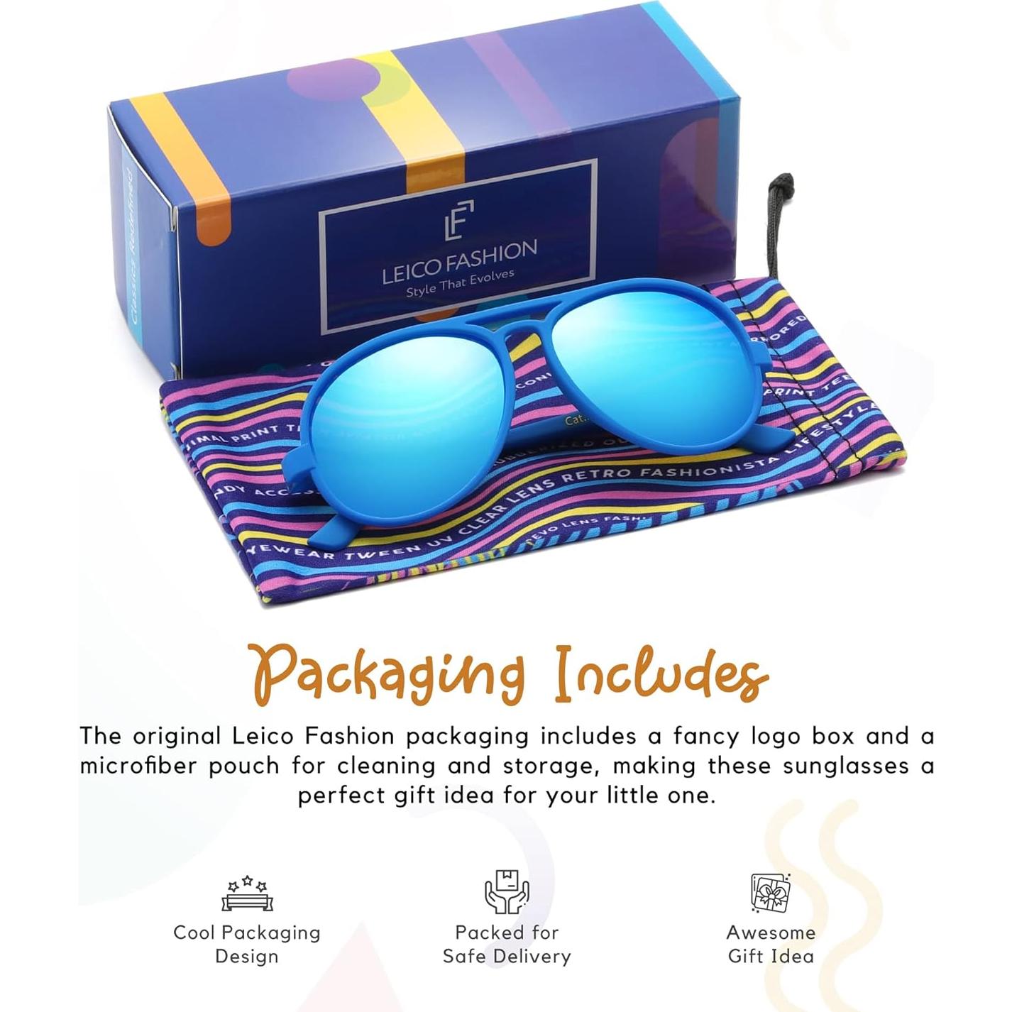 Gafas de sol polarizadas LEICO FASHION para bebés 0-4 años