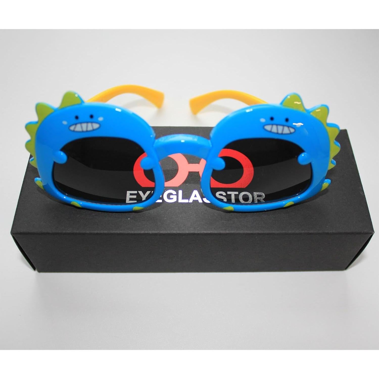 Gafas de sol de dinosaurio Eyeglasstor para niños 2-6 años UV400
