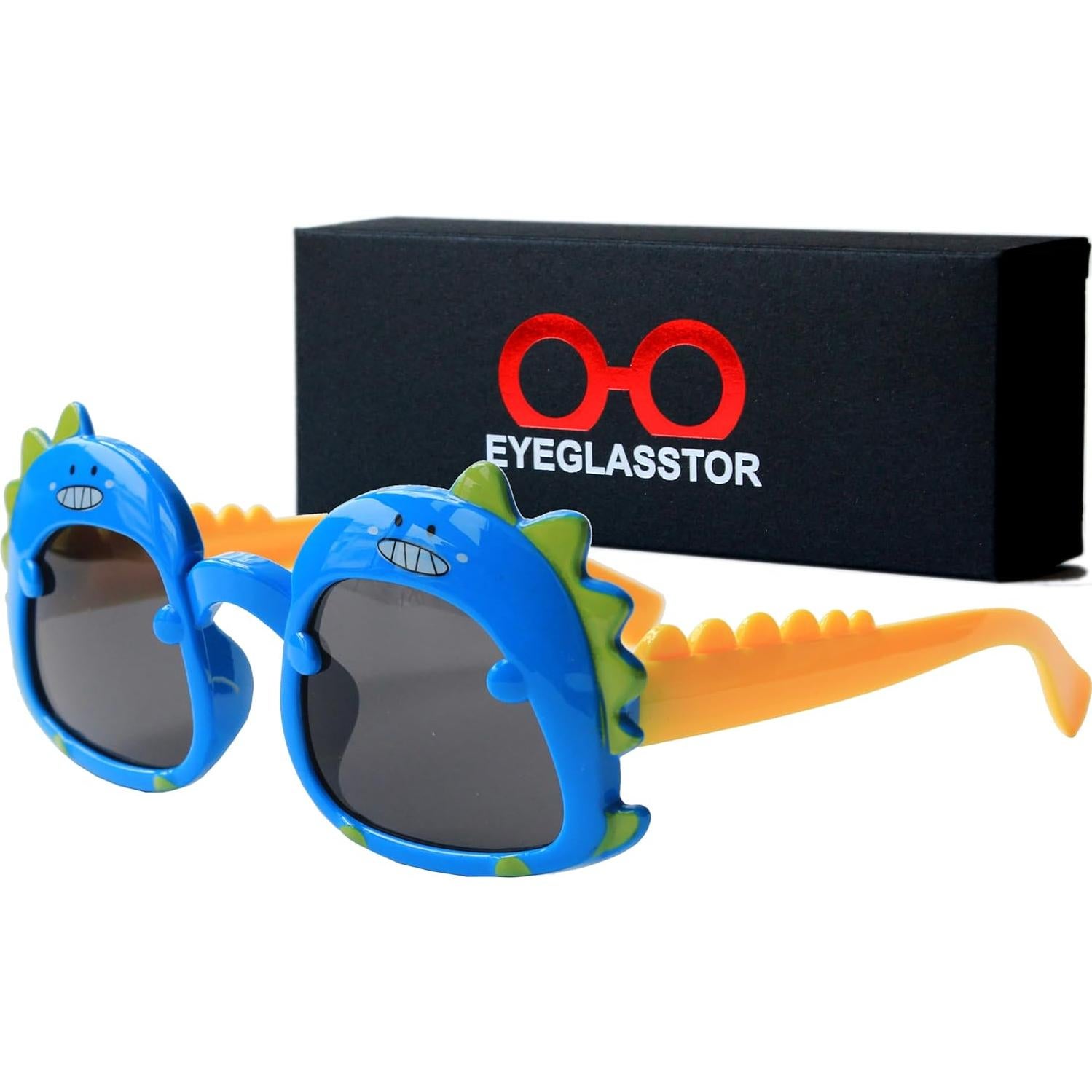 Gafas de sol de dinosaurio Eyeglasstor para niños 2-6 años UV400