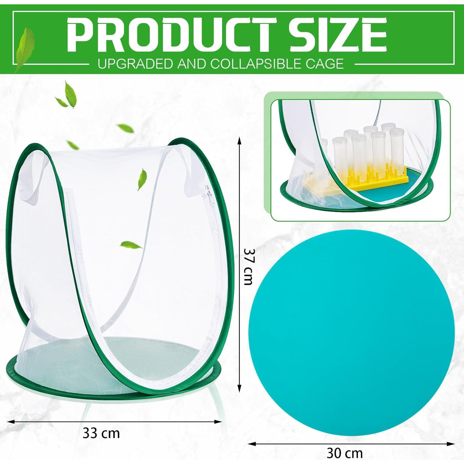 Conjunto de hábitat para mariposas FillTouch 33x37 cm