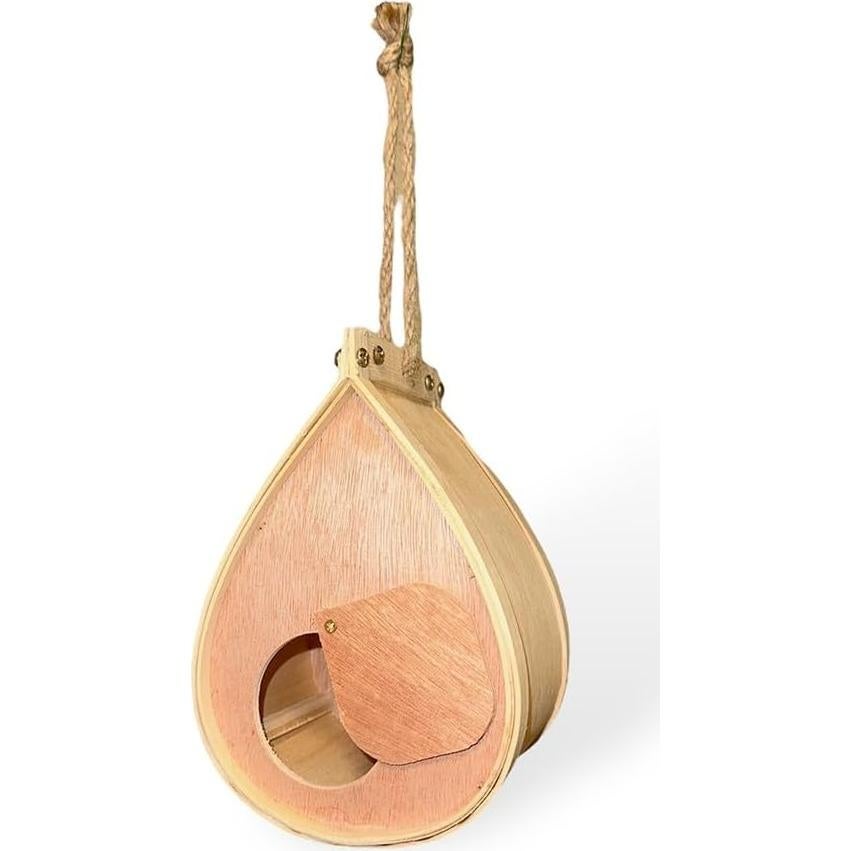 Casa de Mariposas de Madera GardeningProducts4Less 10x12.7cm