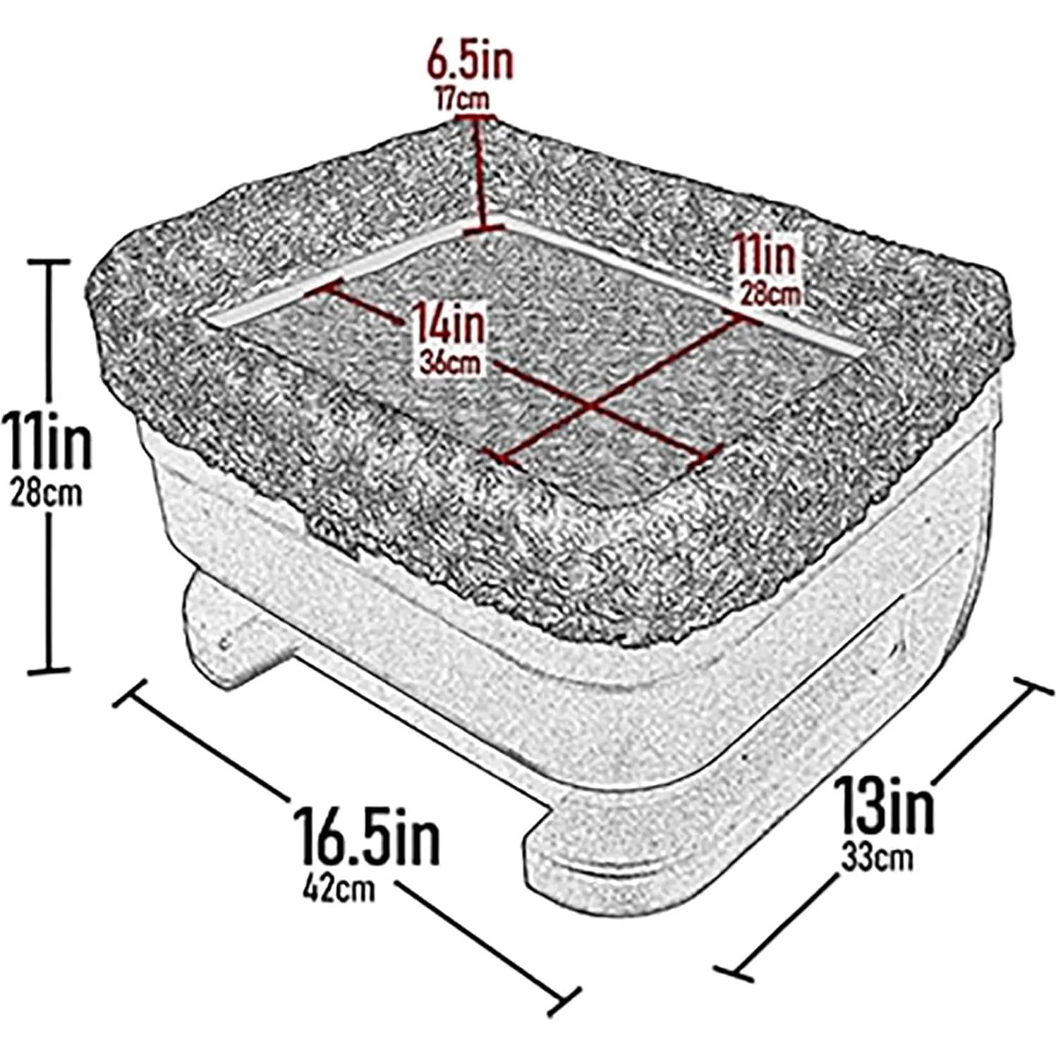 Asiento Elevador para Mascotas Pet Gear 35.56x27.94cm Espresso