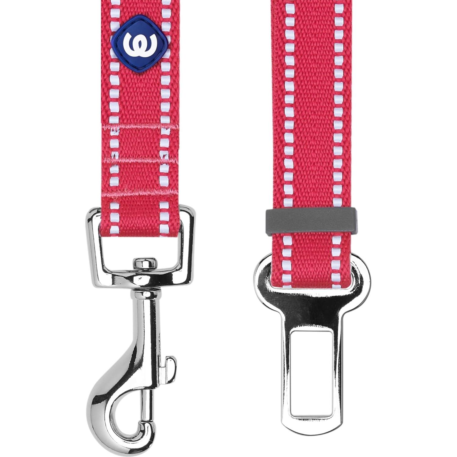 Arnés Reflectante para Perros Blueberry Pet Mediano con Cinturón de Seguridad