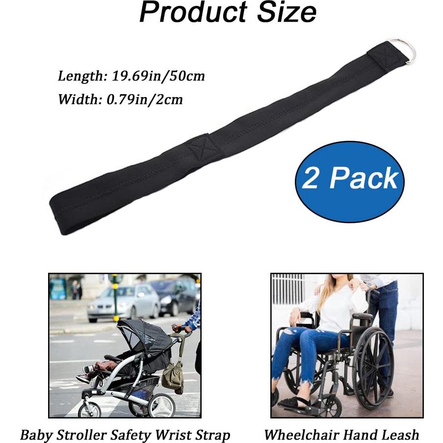 Correa de Muñeca de Seguridad SYOOY para Cochecito - 2 Unidades