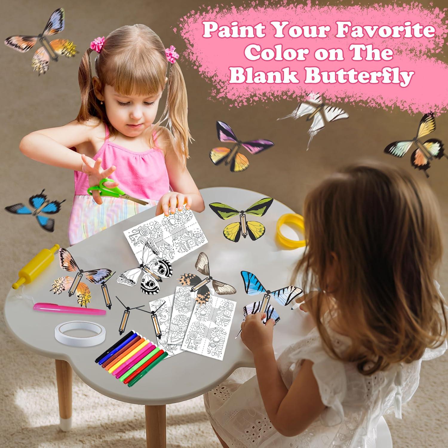 Kit de Manualidades de Mariposas DIY JOY SPOT! 36 Piezas