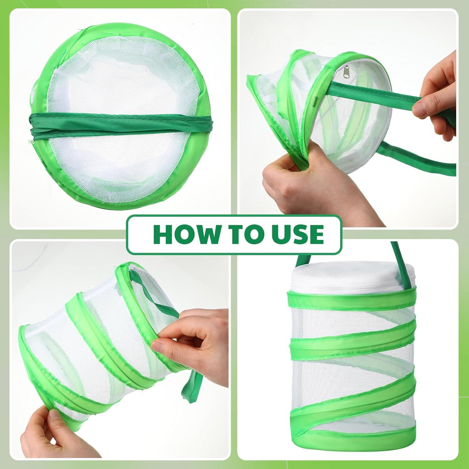 Jaula de Hábitat para Insectos Hiboom - 6 Piezas 14x18 cm