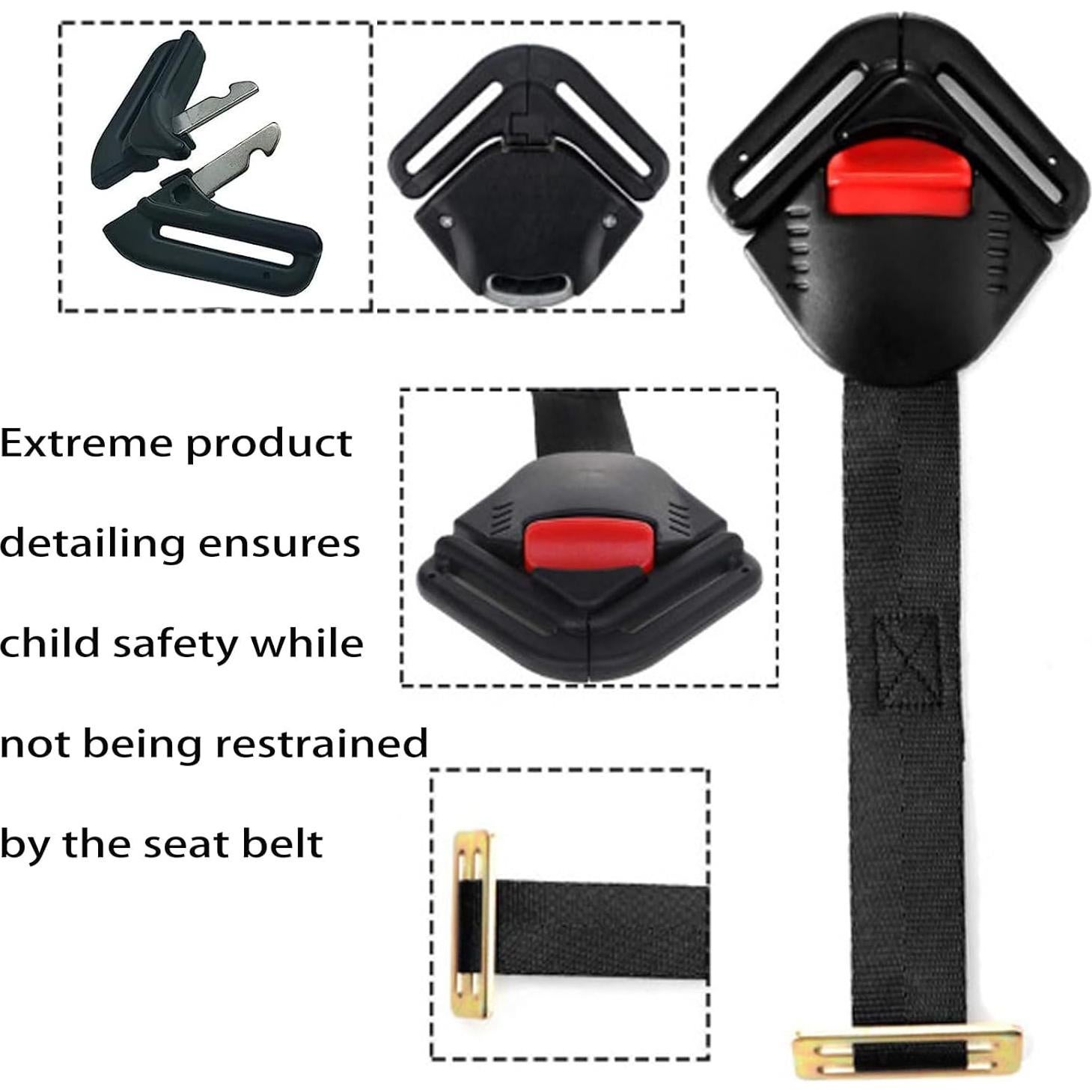 Clip de Arnés de Pecho Universal para Asiento de Bebé