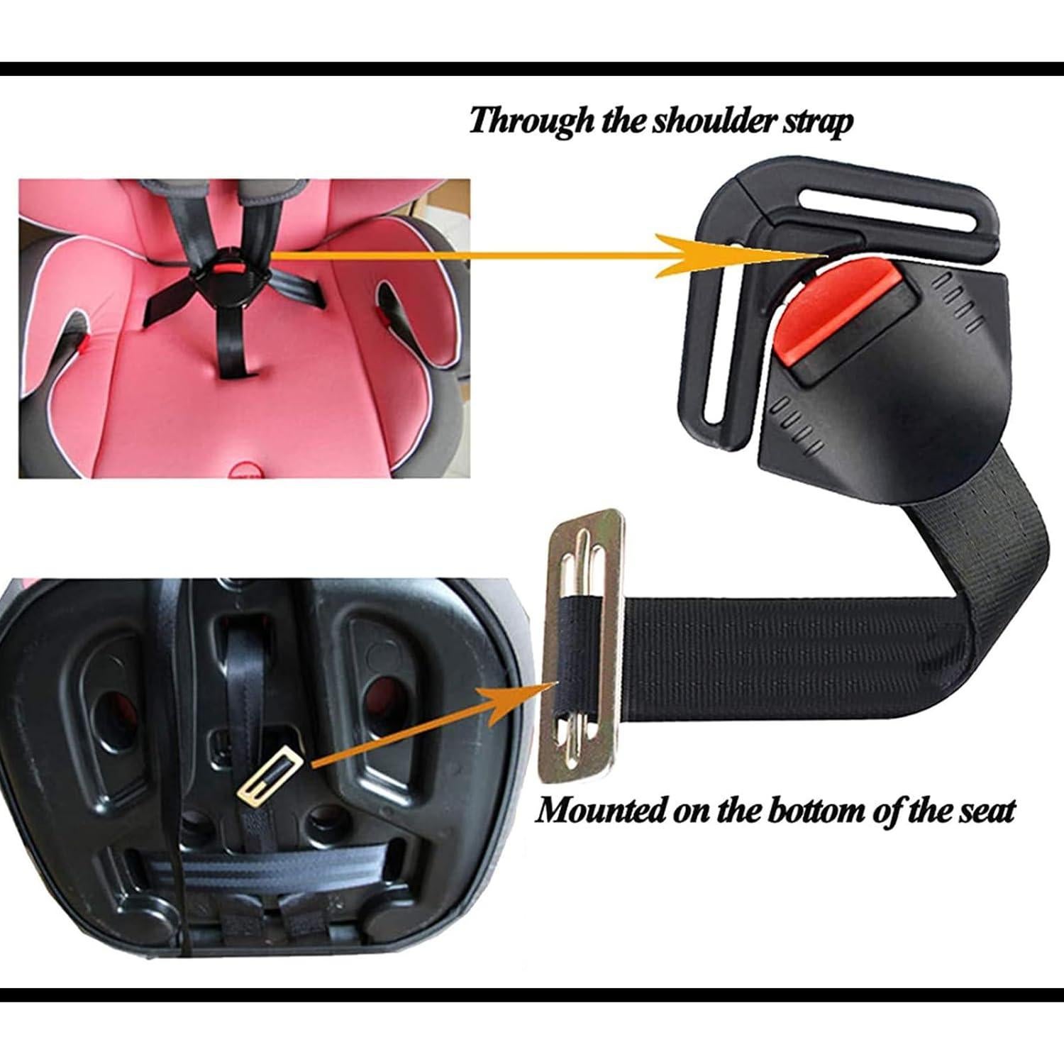 Clip de Arnés de Pecho Universal para Asiento de Bebé