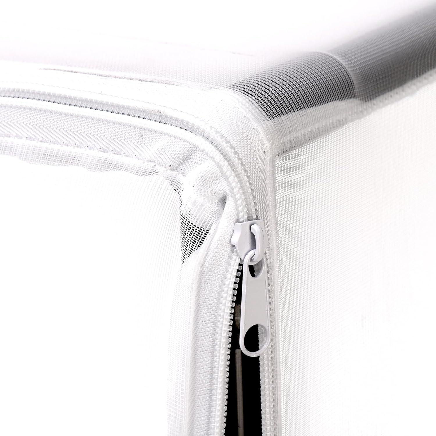 Jaula de Hábitat para Mariposas Kingrol 42x42x78 cm Malla