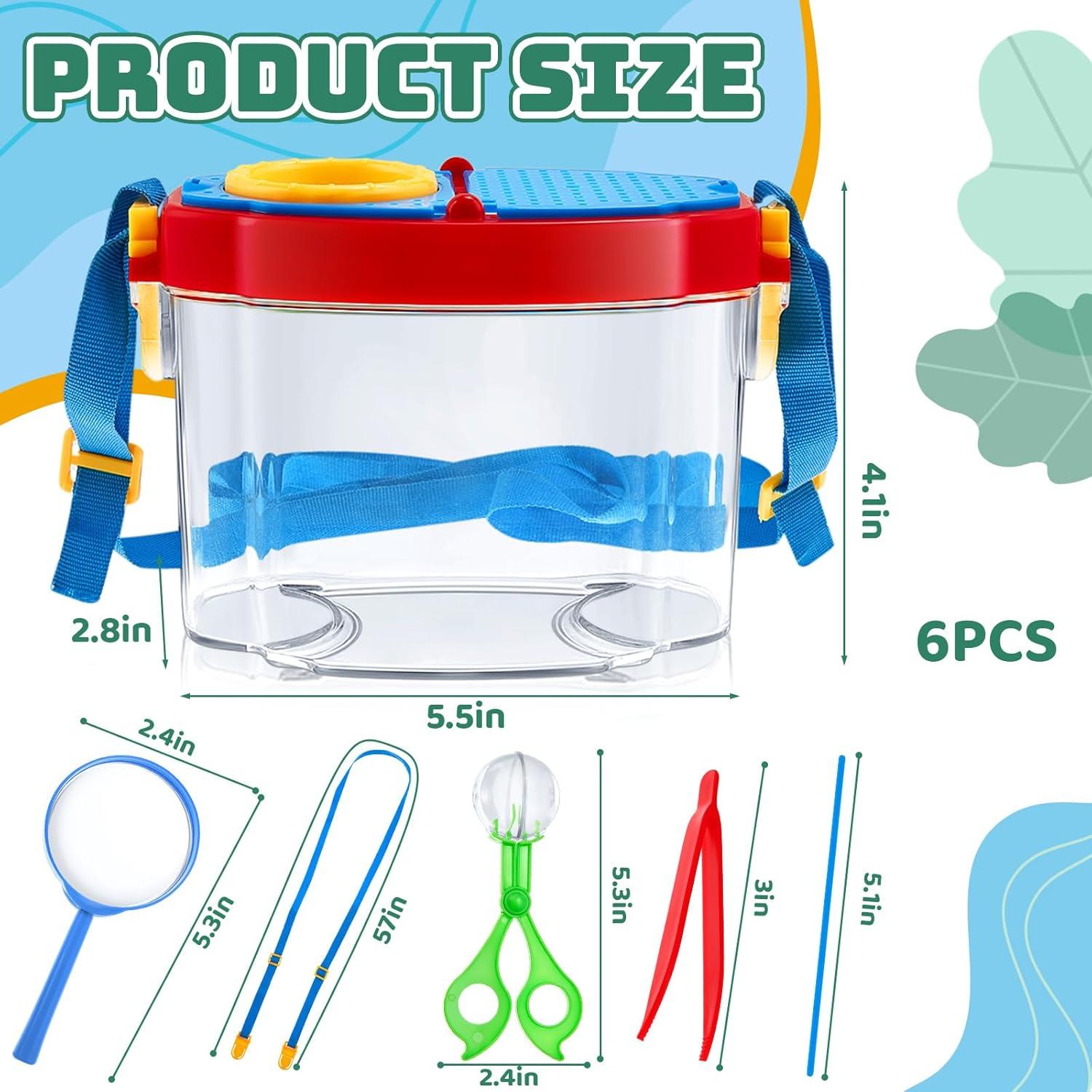 Kit de Captura de Insectos PullCrease 36 Piezas Azul