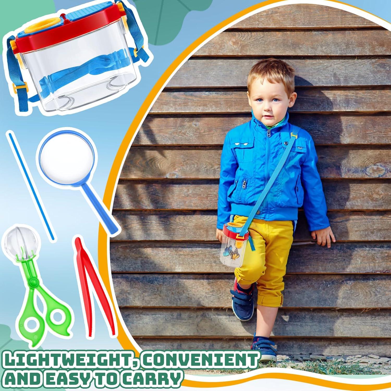 Kit de Captura de Insectos PullCrease 36 Piezas Azul