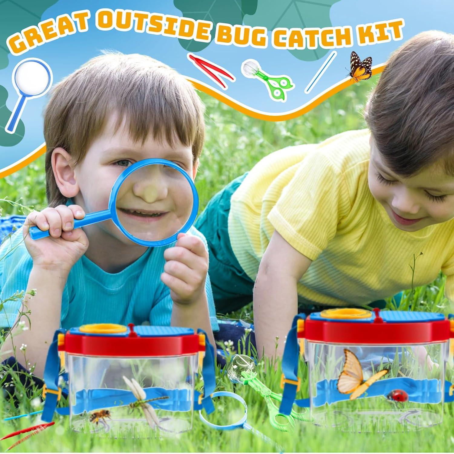 Kit de Captura de Insectos PullCrease 36 Piezas Azul