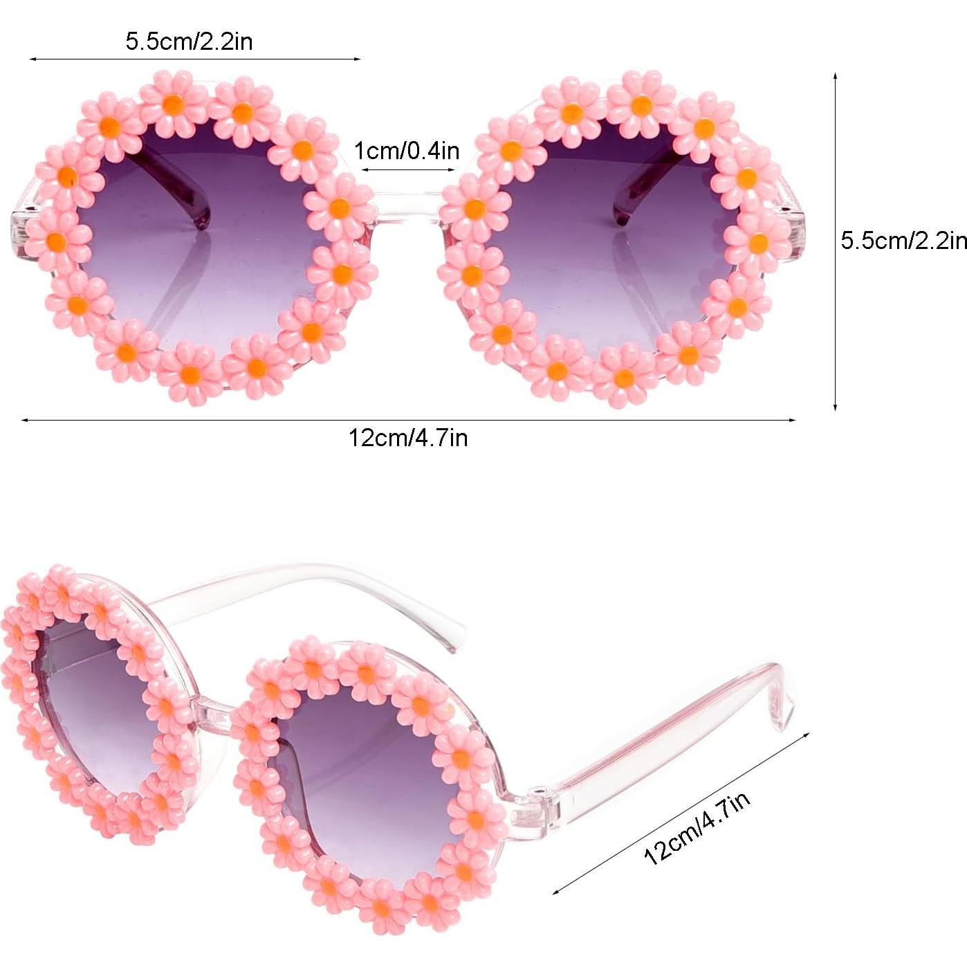 Gafas de sol redondas Topbuti para niñas UV 400 - 3 colores