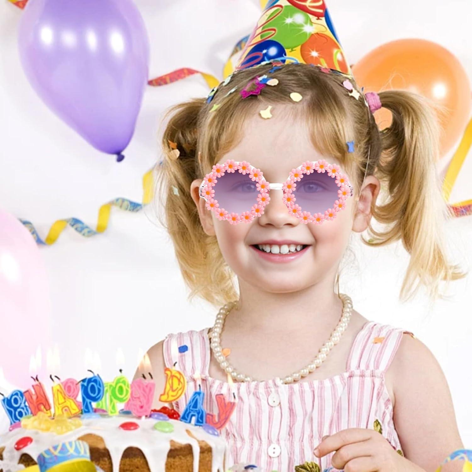 Gafas de sol redondas Topbuti para niñas UV 400 - 3 colores