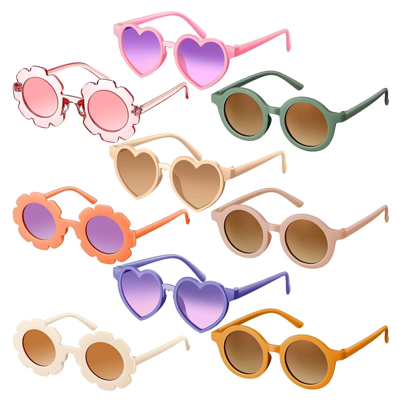 Gafas de Sol para Niños Zhengmy - 9 Pares Estilos Lindos