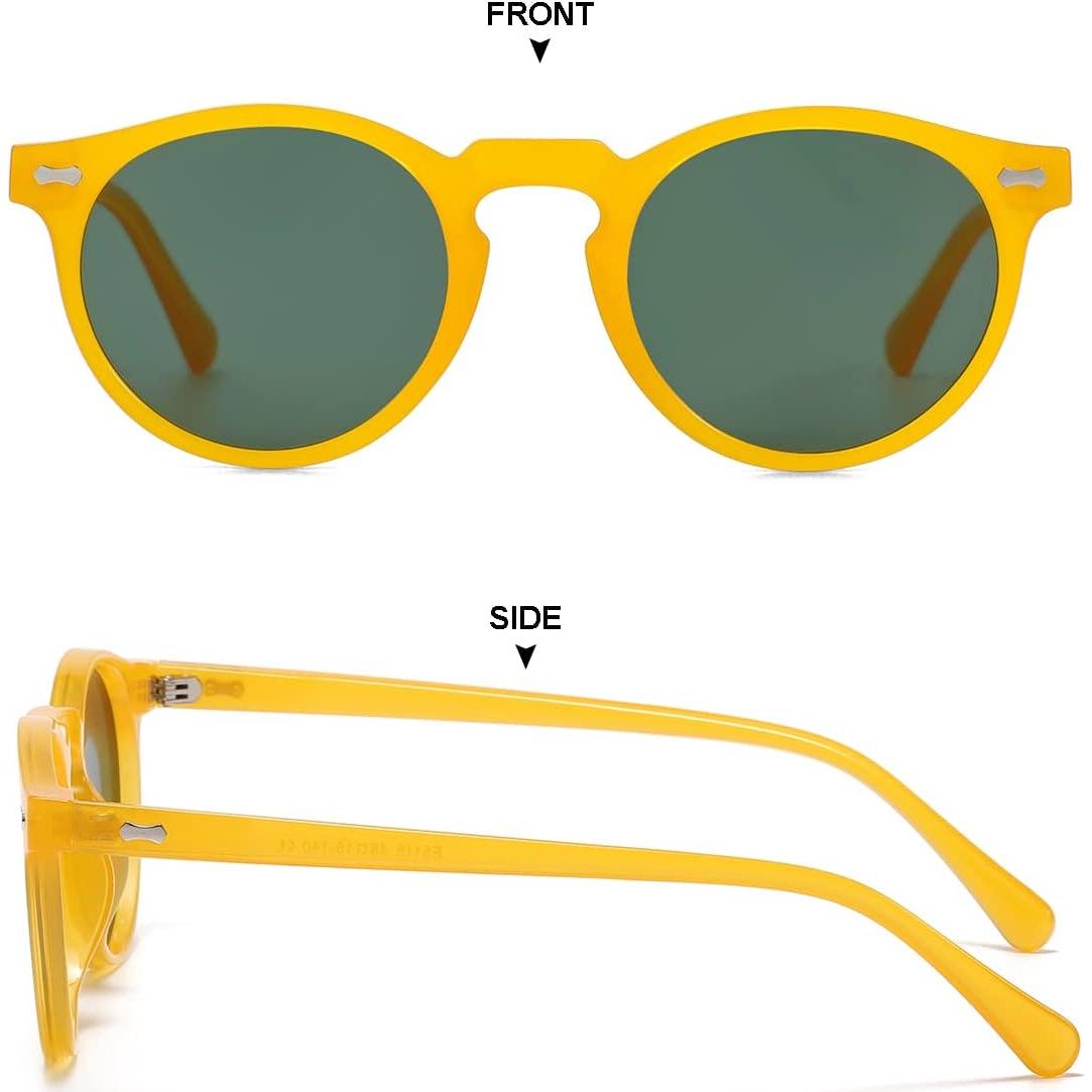 Gafas de Sol Polarizadas GLEYEMOR Niños 3-8 Años Redondas